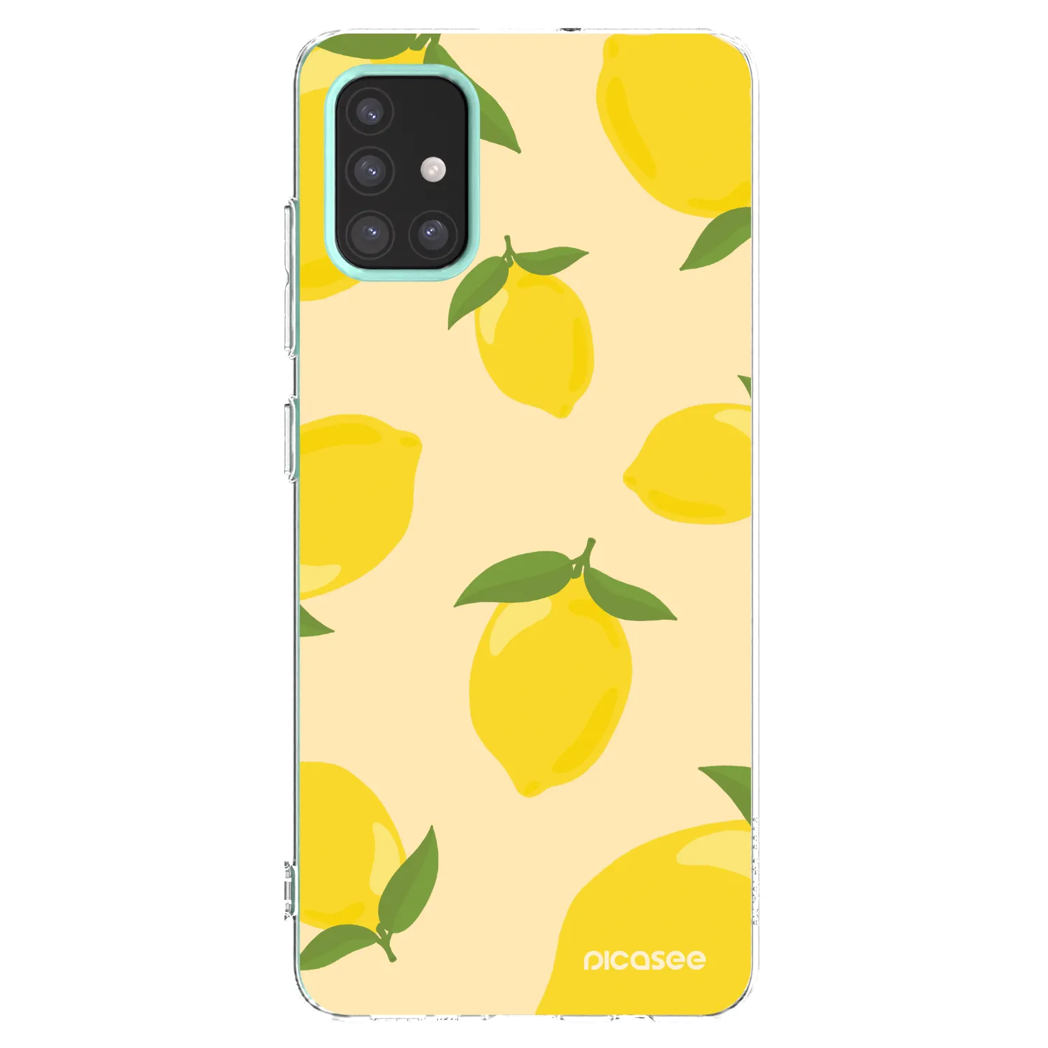 Picasee átlátszó szilikon tok az alábbi mobiltelefonokra Samsung Galaxy M31s - Limoncella