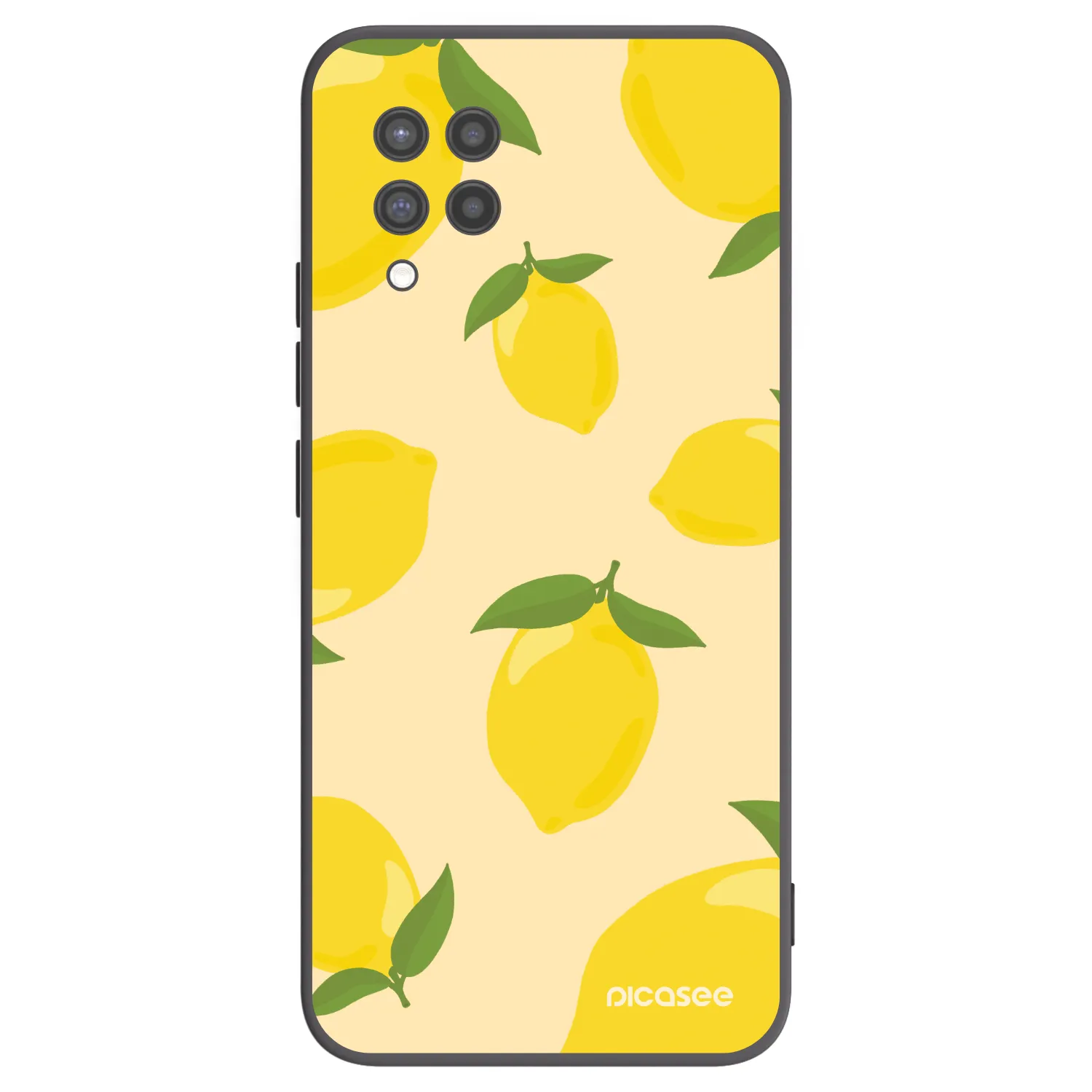 Picasee fekete szilikon tok az alábbi mobiltelefonokra Samsung Galaxy A42 A426B - Limoncella