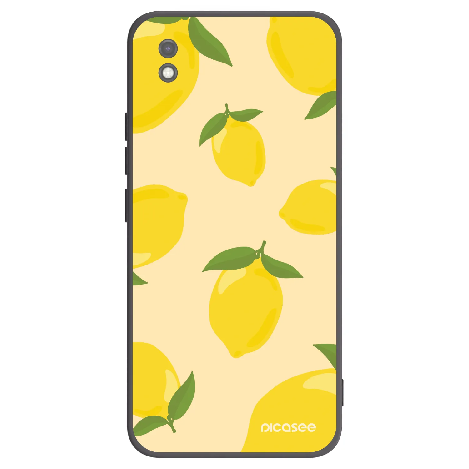 Picasee fekete szilikon tok az alábbi mobiltelefonokra Xiaomi Redmi 9AT - Limoncella