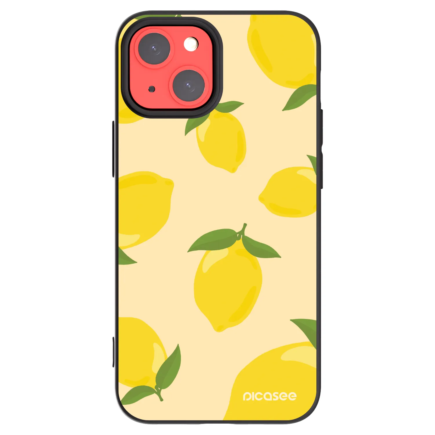 Picasee fekete szilikon tok az alábbi mobiltelefonokra Apple iPhone 13 mini - Limoncella