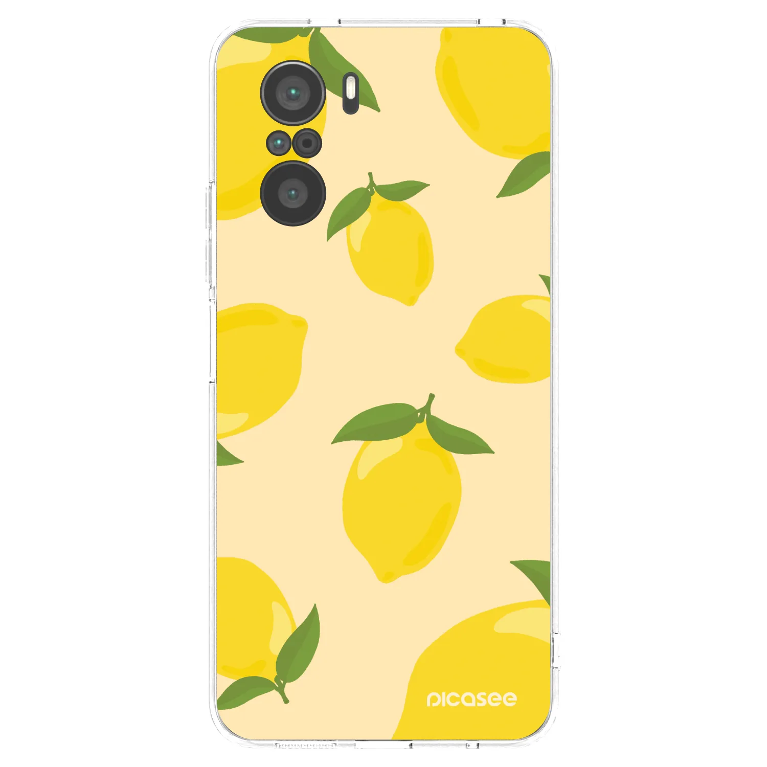 Picasee átlátszó szilikon tok az alábbi mobiltelefonokra Xiaomi Poco F3 - Limoncella