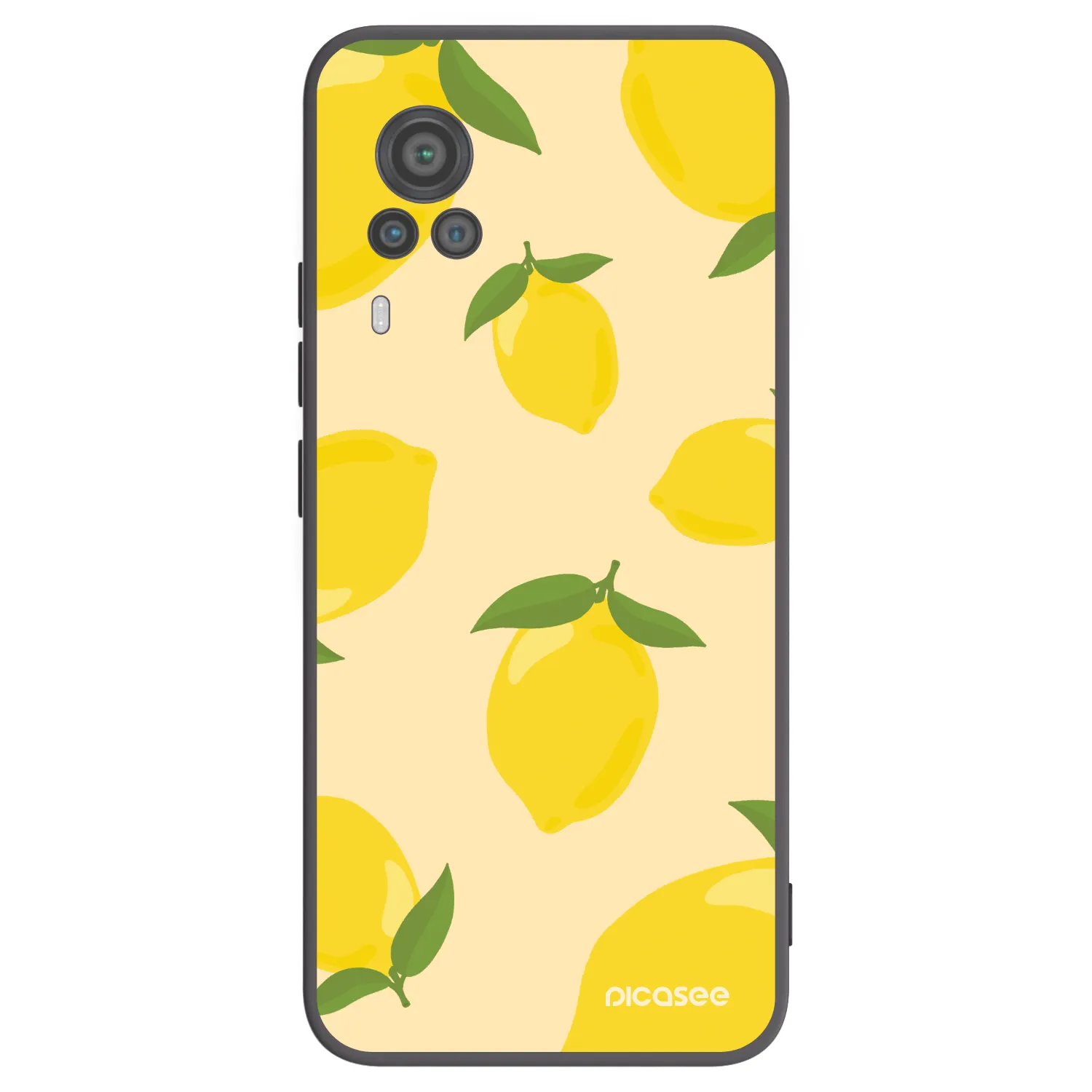 Picasee fekete szilikon tok az alábbi mobiltelefonokra Vivo X60 Pro 5G - Limoncella