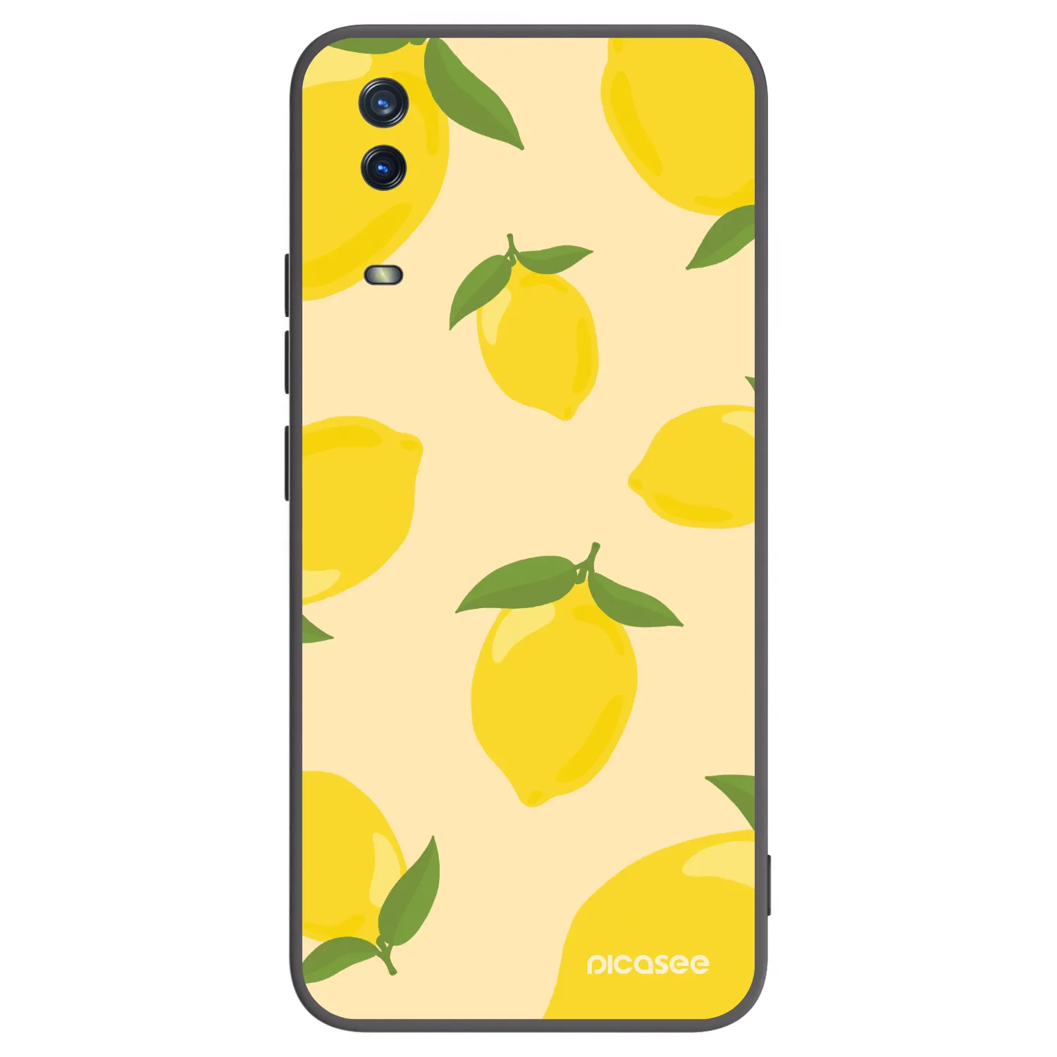 Picasee fekete szilikon tok az alábbi mobiltelefonokra Vivo Y11s - Limoncella