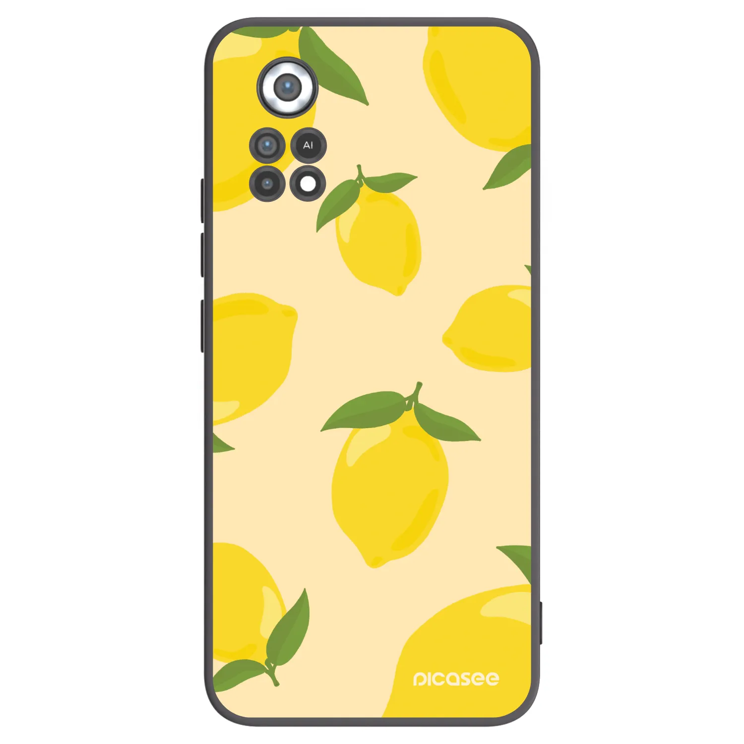 Picasee fekete szilikon tok az alábbi mobiltelefonokra Xiaomi Poco X4 Pro 5G - Limoncella