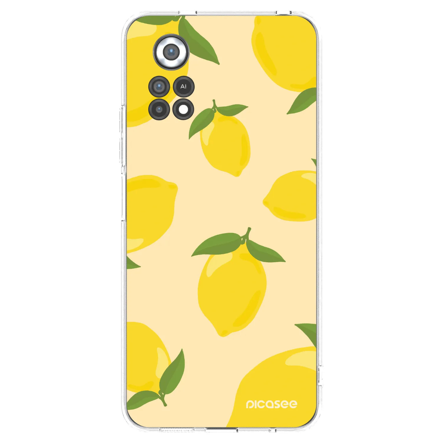 Picasee átlátszó szilikon tok az alábbi mobiltelefonokra Xiaomi Poco X4 Pro 5G - Limoncella