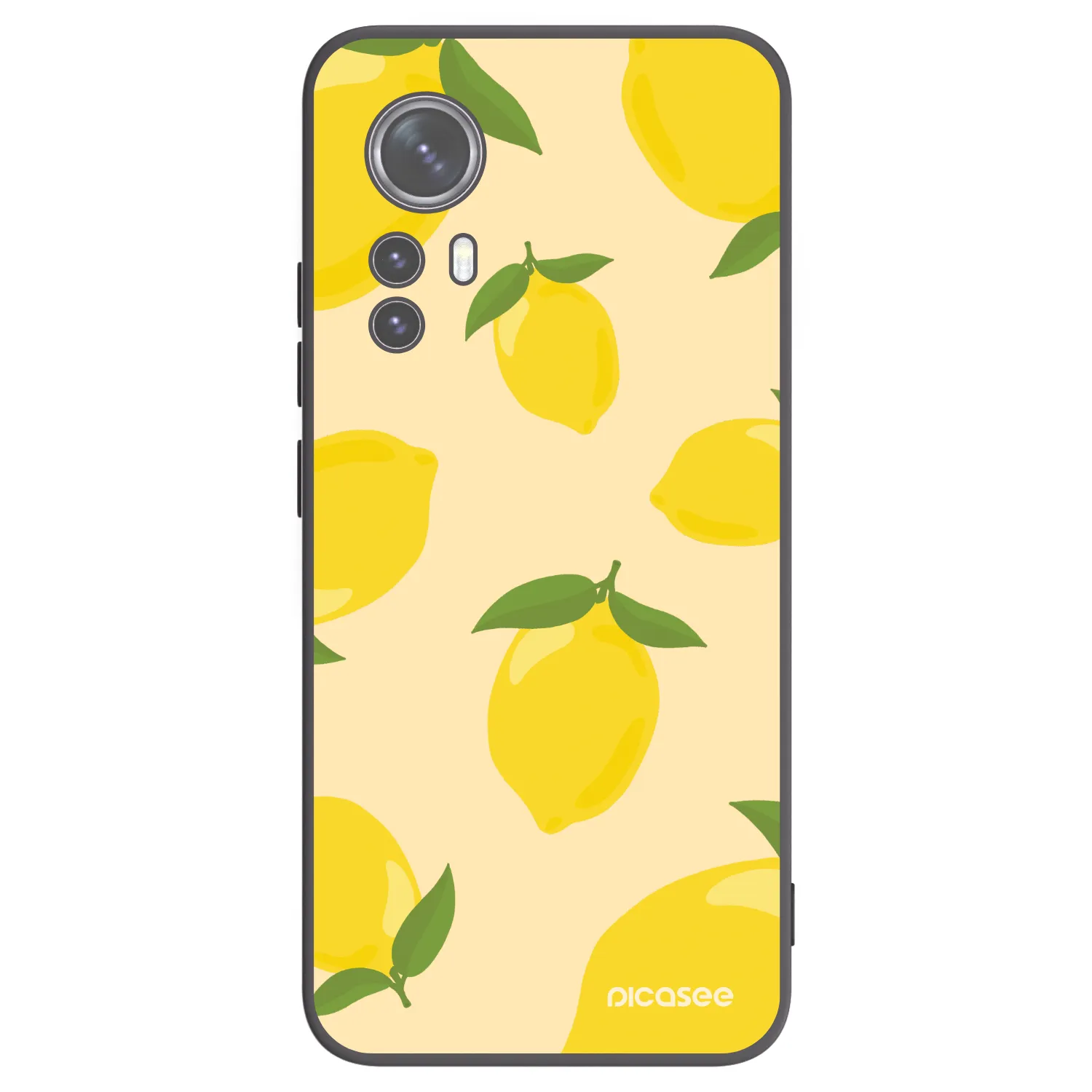 Picasee fekete szilikon tok az alábbi mobiltelefonokra Xiaomi 12 - Limoncella