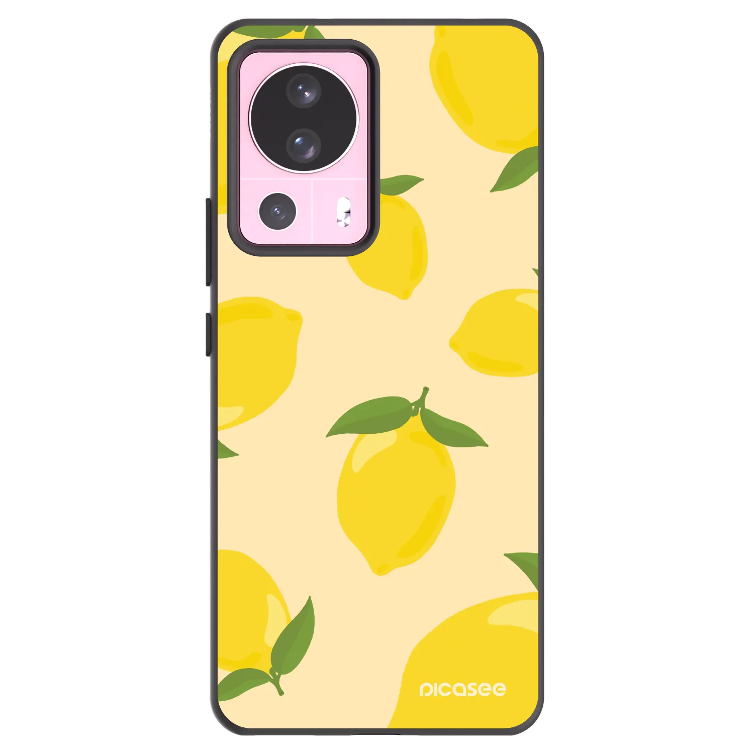 Picasee fekete szilikon tok az alábbi mobiltelefonokra Xiaomi 13 Lite - Limoncella