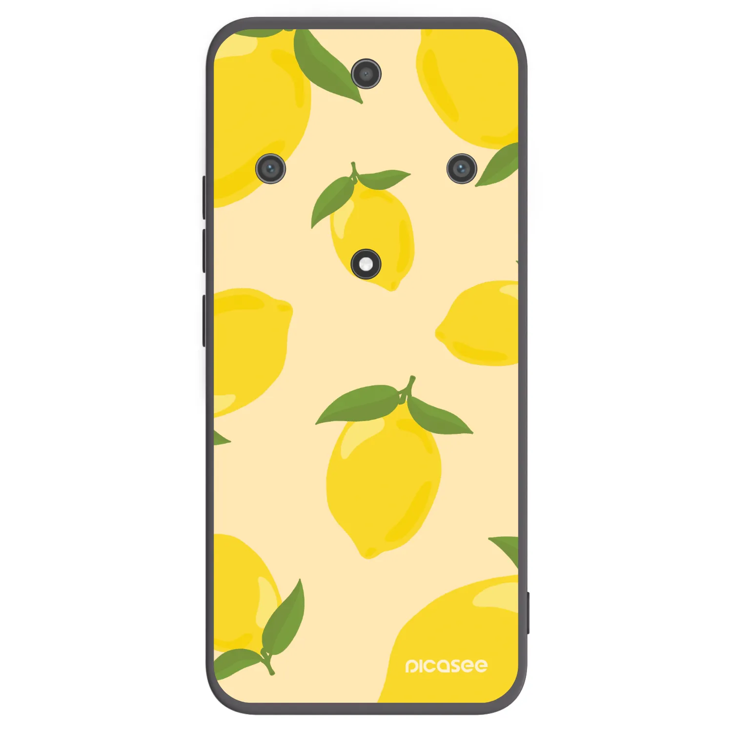 Picasee fekete szilikon tok az alábbi mobiltelefonokra Honor Magic5 Lite 5G - Limoncella