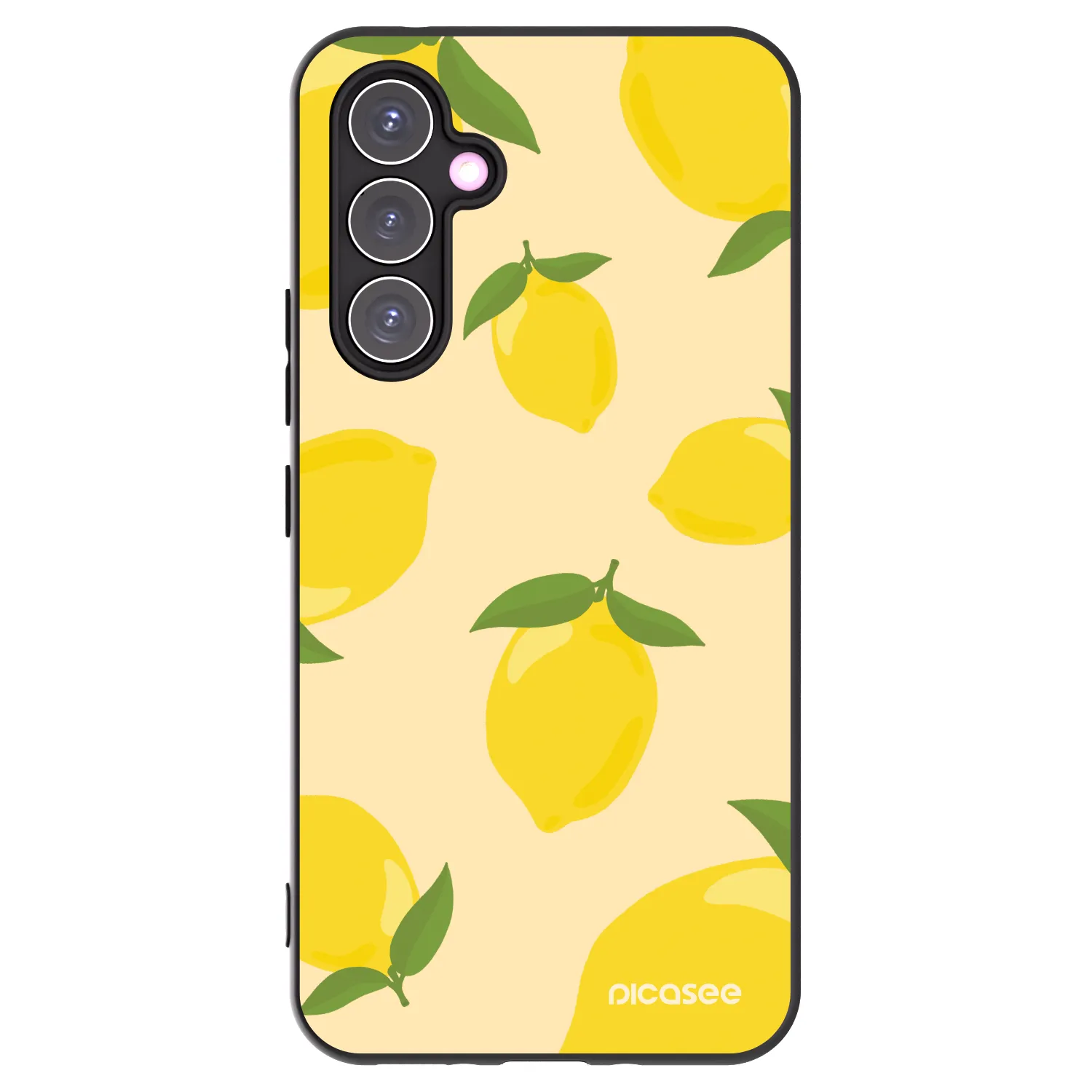 Picasee fekete szilikon tok az alábbi mobiltelefonokra Samsung Galaxy A54 5G A546B - Limoncella