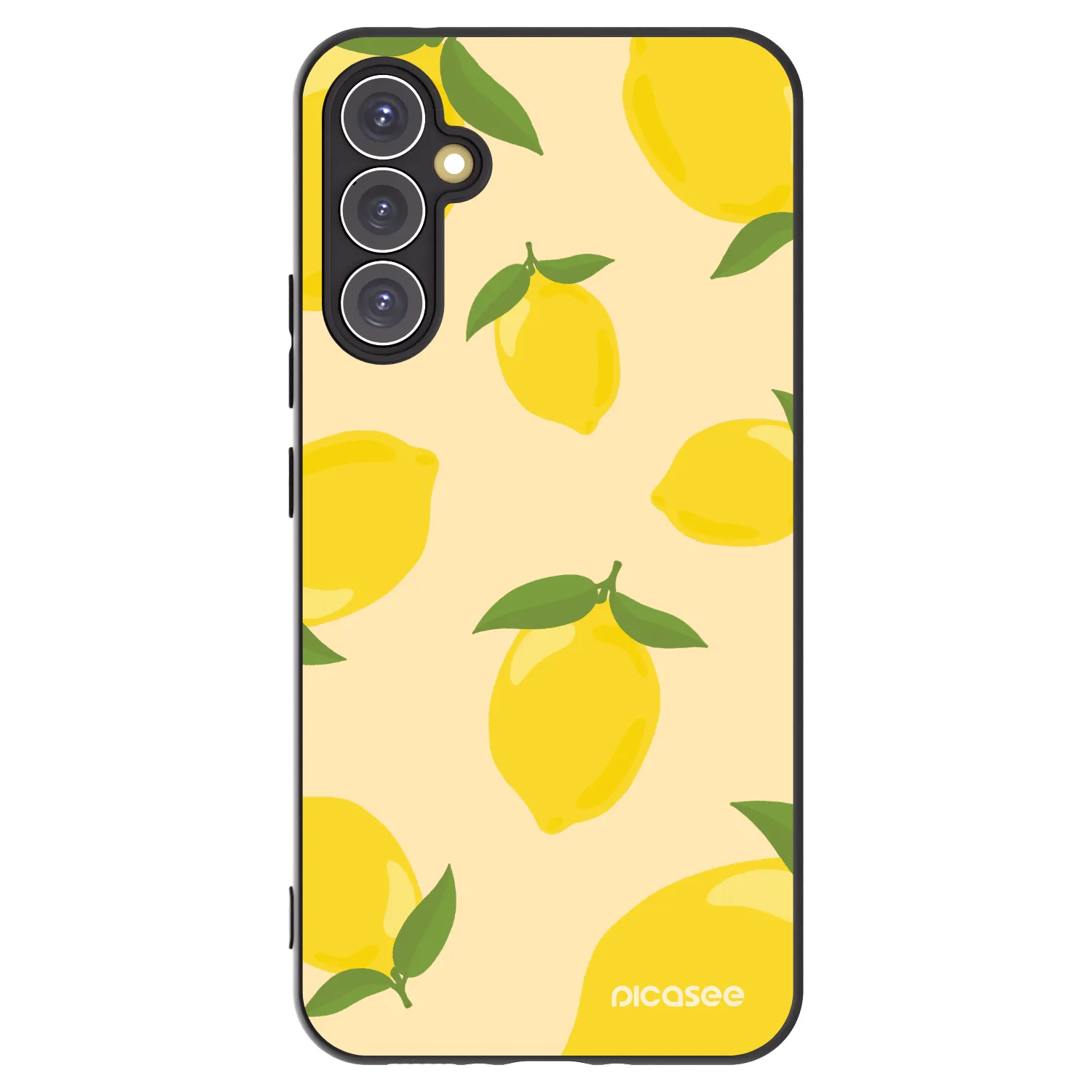 Picasee fekete szilikon tok az alábbi mobiltelefonokra Samsung Galaxy A34 5G A346B - Limoncella