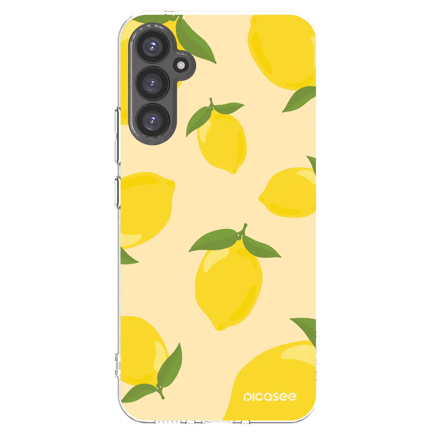 Picasee átlátszó szilikon tok az alábbi mobiltelefonokra Samsung Galaxy A34 5G A346B - Limoncella