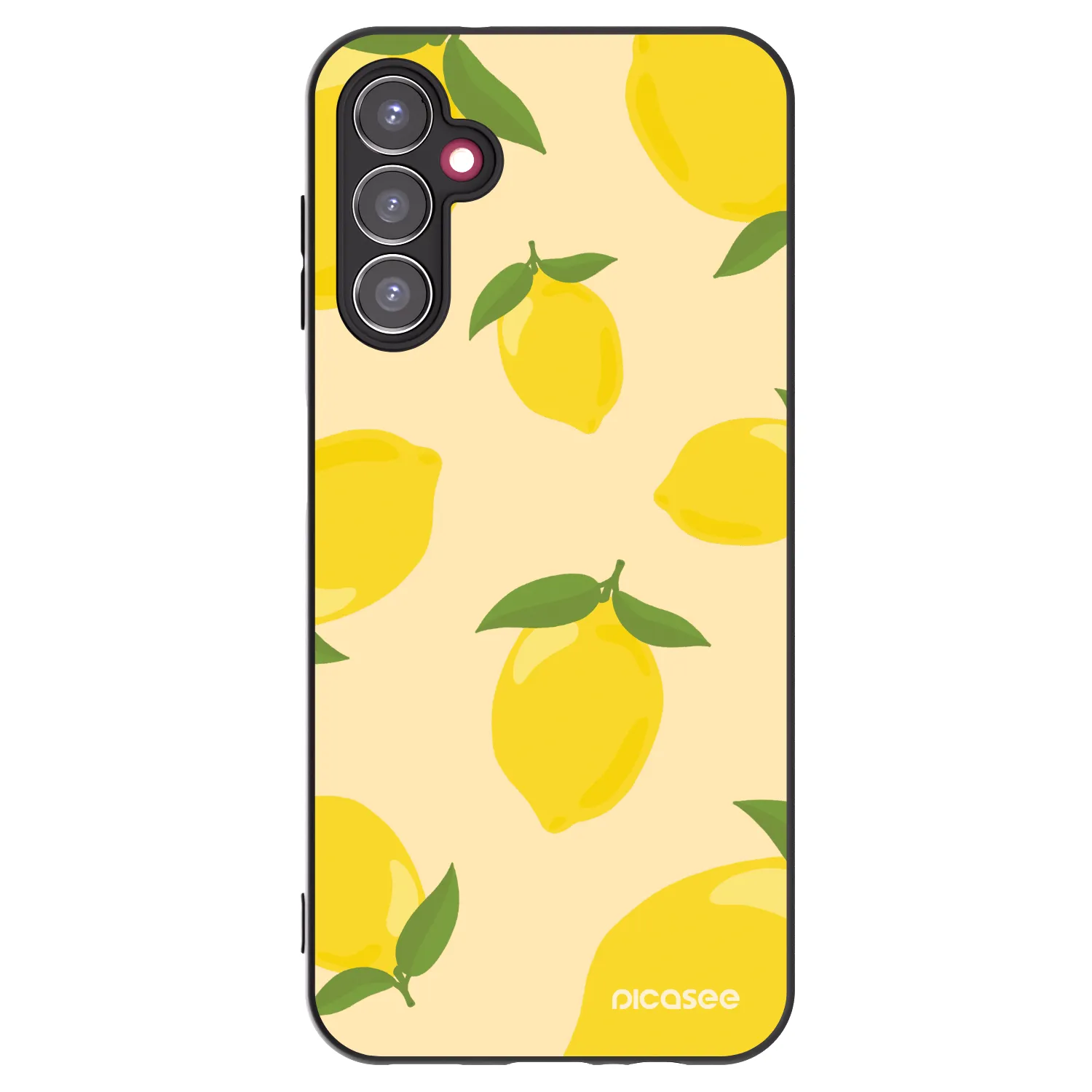 Picasee fekete szilikon tok az alábbi mobiltelefonokra Samsung Galaxy A14 4G A145R - Limoncella