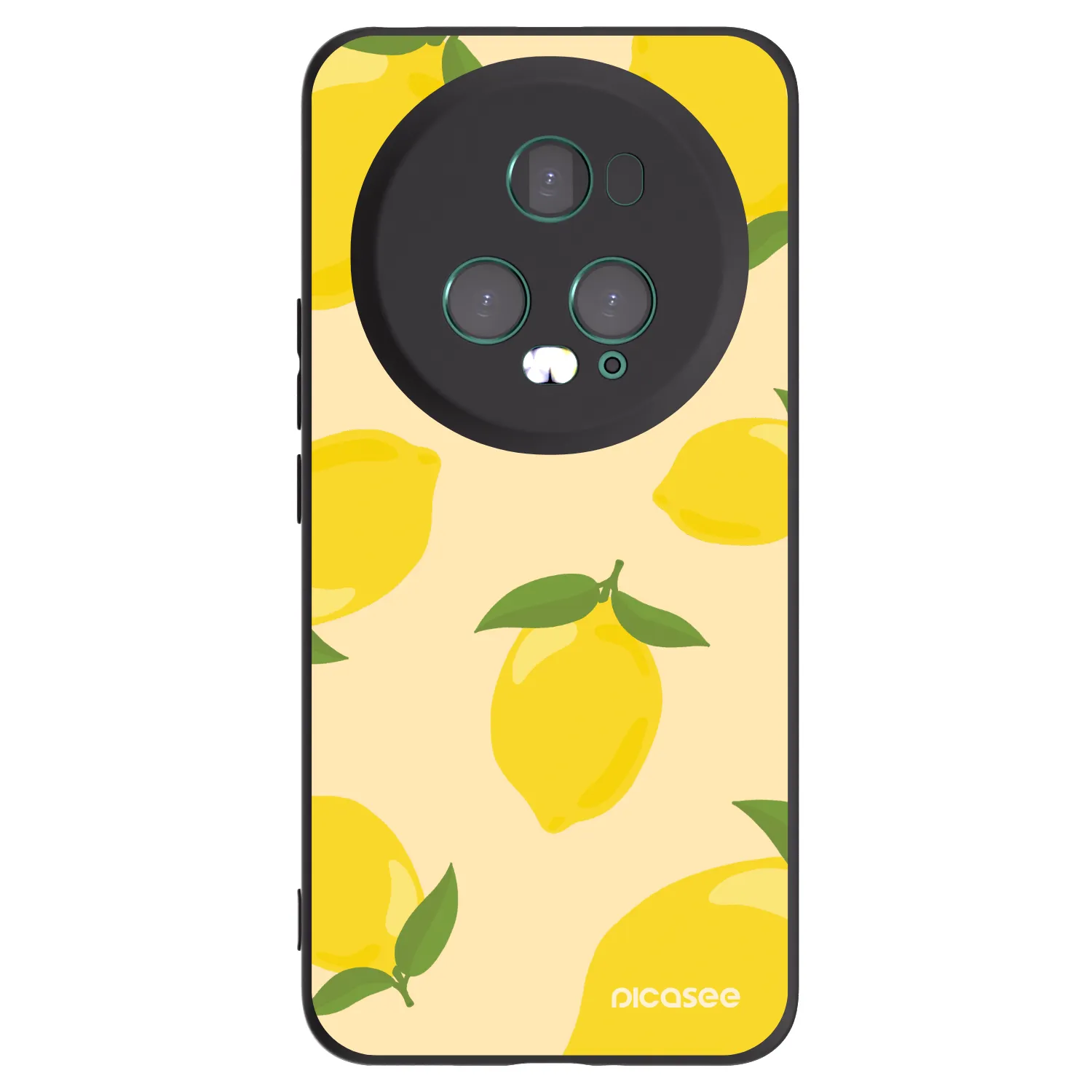 Picasee fekete szilikon tok az alábbi mobiltelefonokra Honor Magic5 Pro - Limoncella