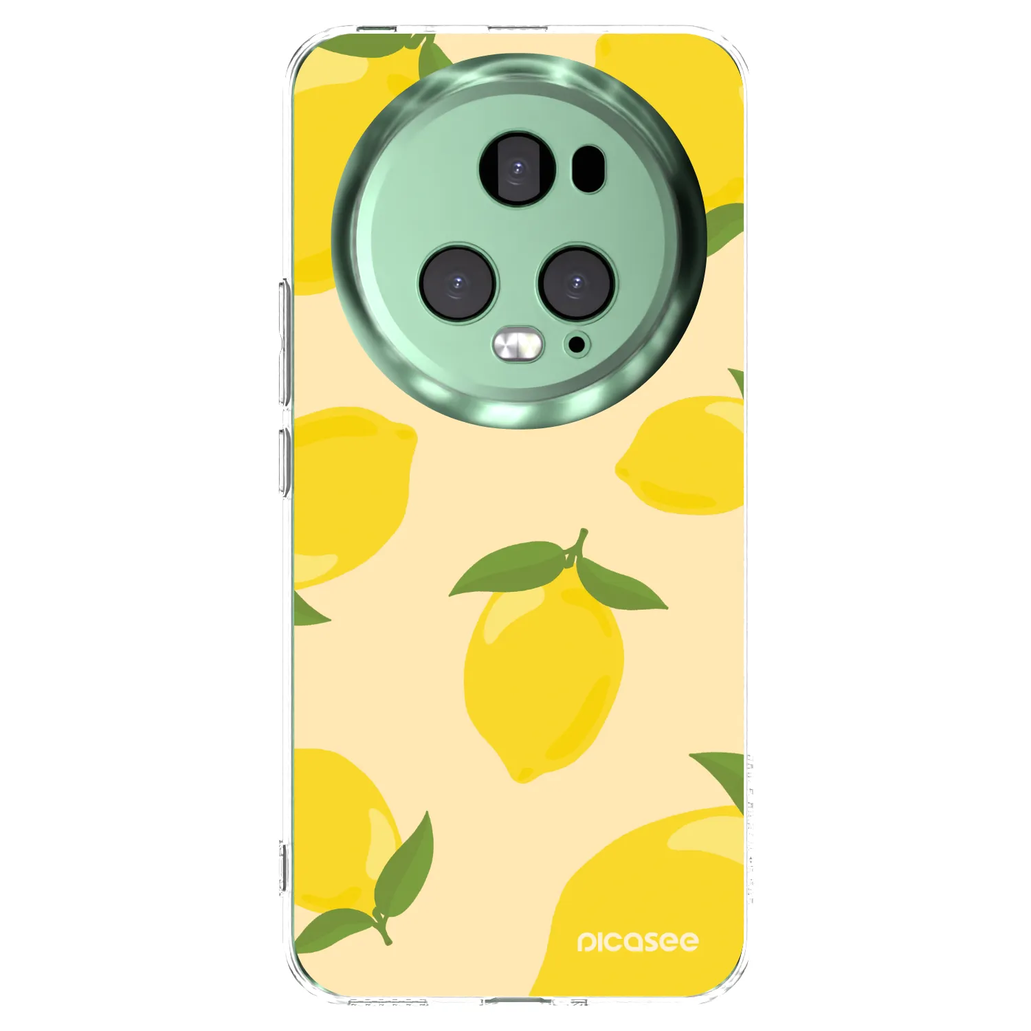 Picasee átlátszó szilikon tok az alábbi mobiltelefonokra Honor Magic5 Pro - Limoncella