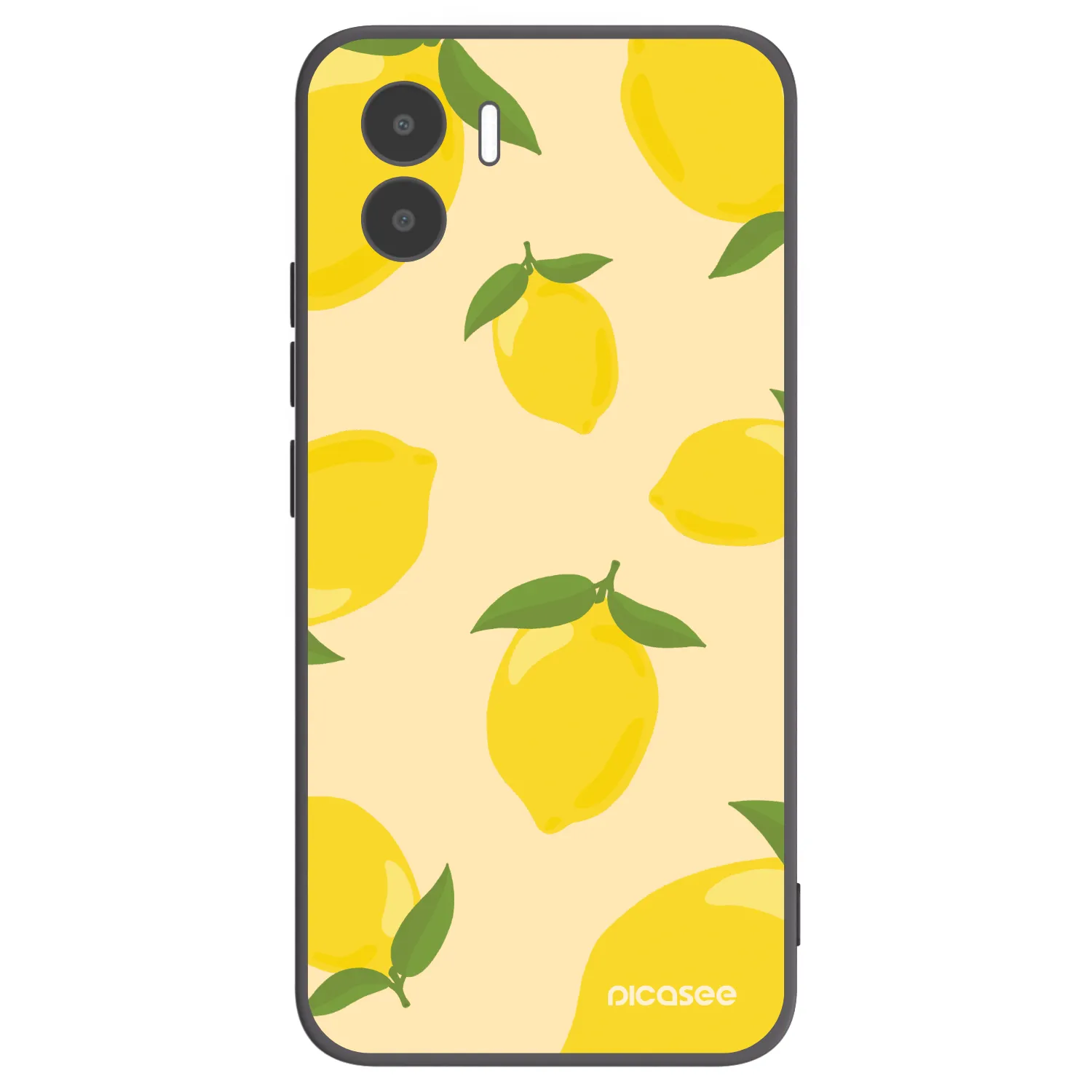 Picasee fekete szilikon tok az alábbi mobiltelefonokra Xiaomi Redmi A2 - Limoncella