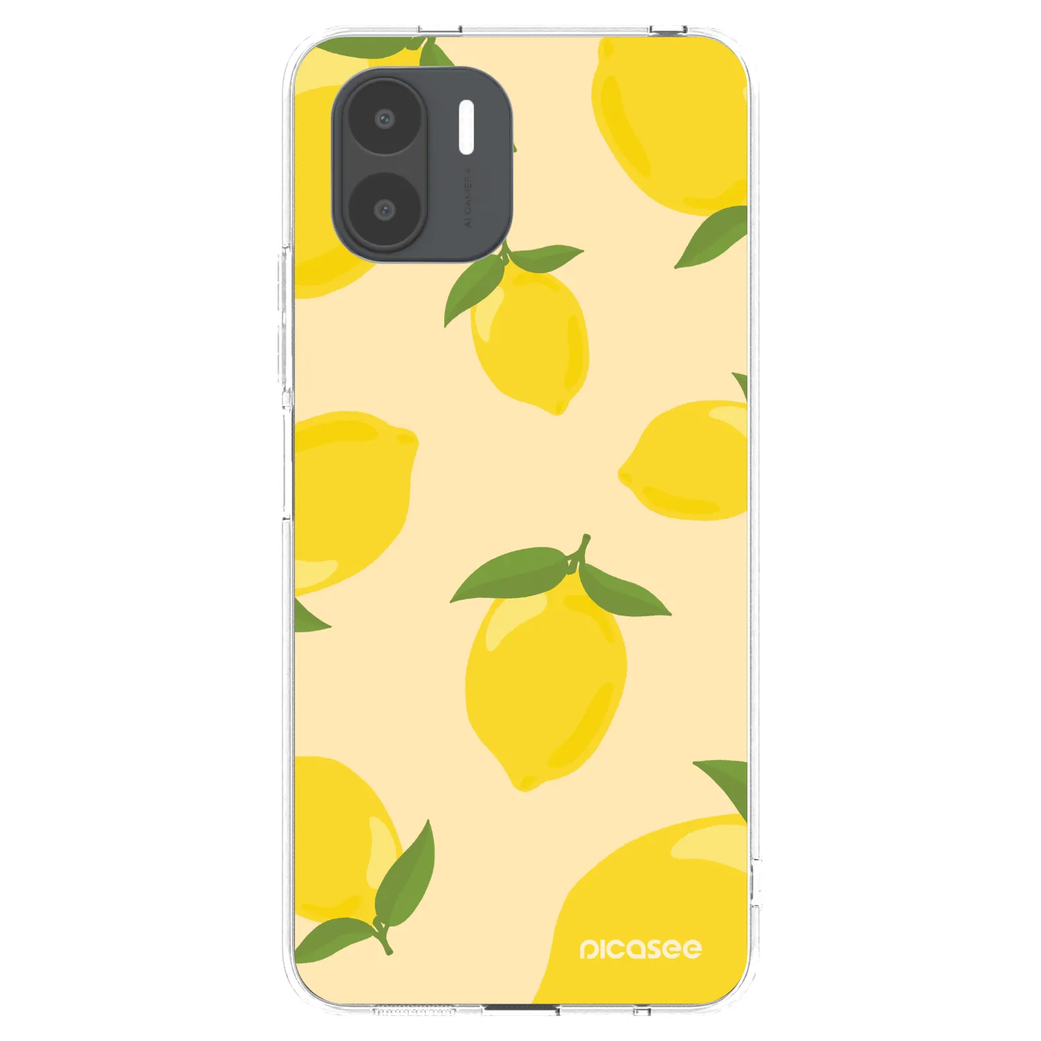 Picasee átlátszó szilikon tok az alábbi mobiltelefonokra Xiaomi Redmi A2 - Limoncella