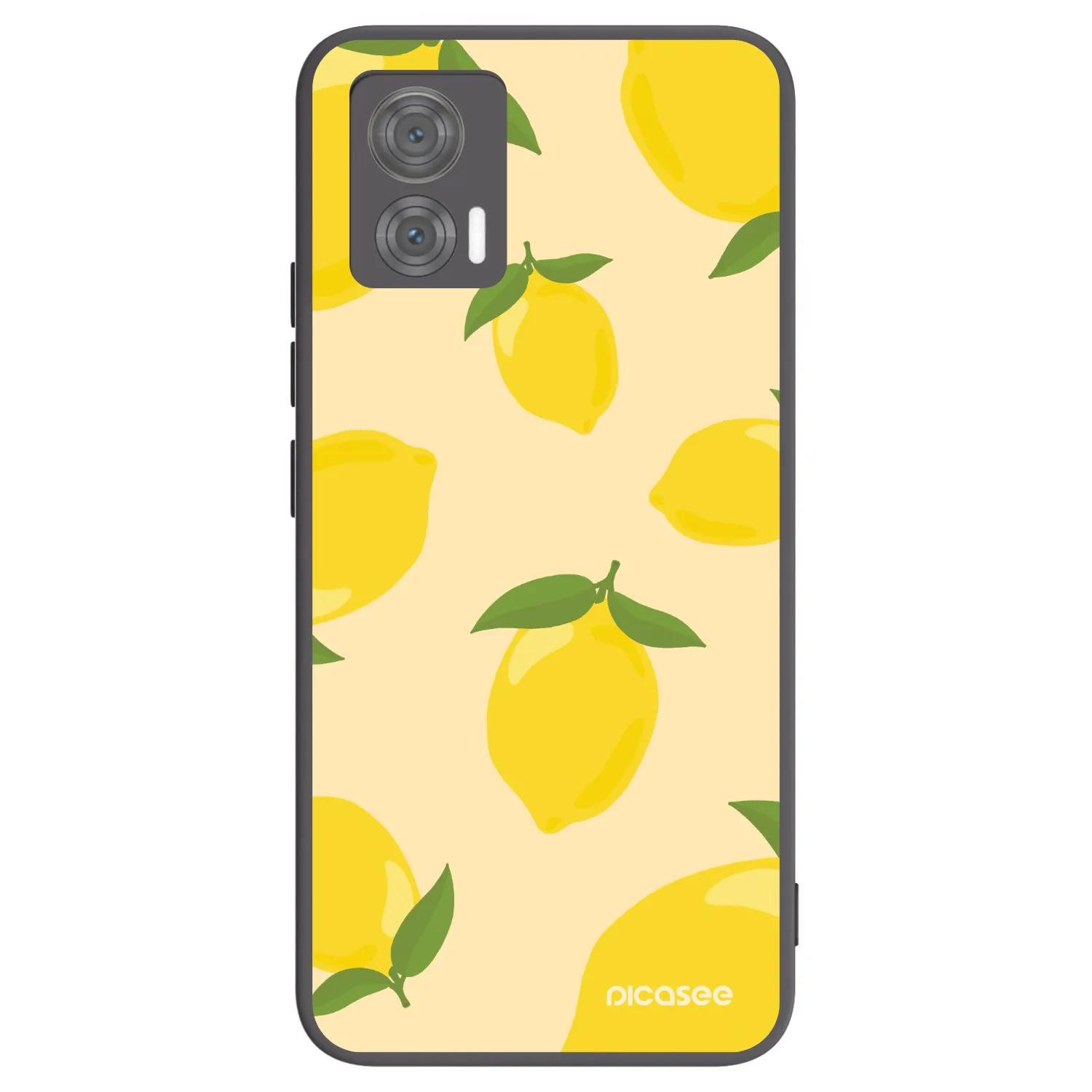 Picasee fekete szilikon tok az alábbi mobiltelefonokra Motorola Edge 30 Neo - Limoncella