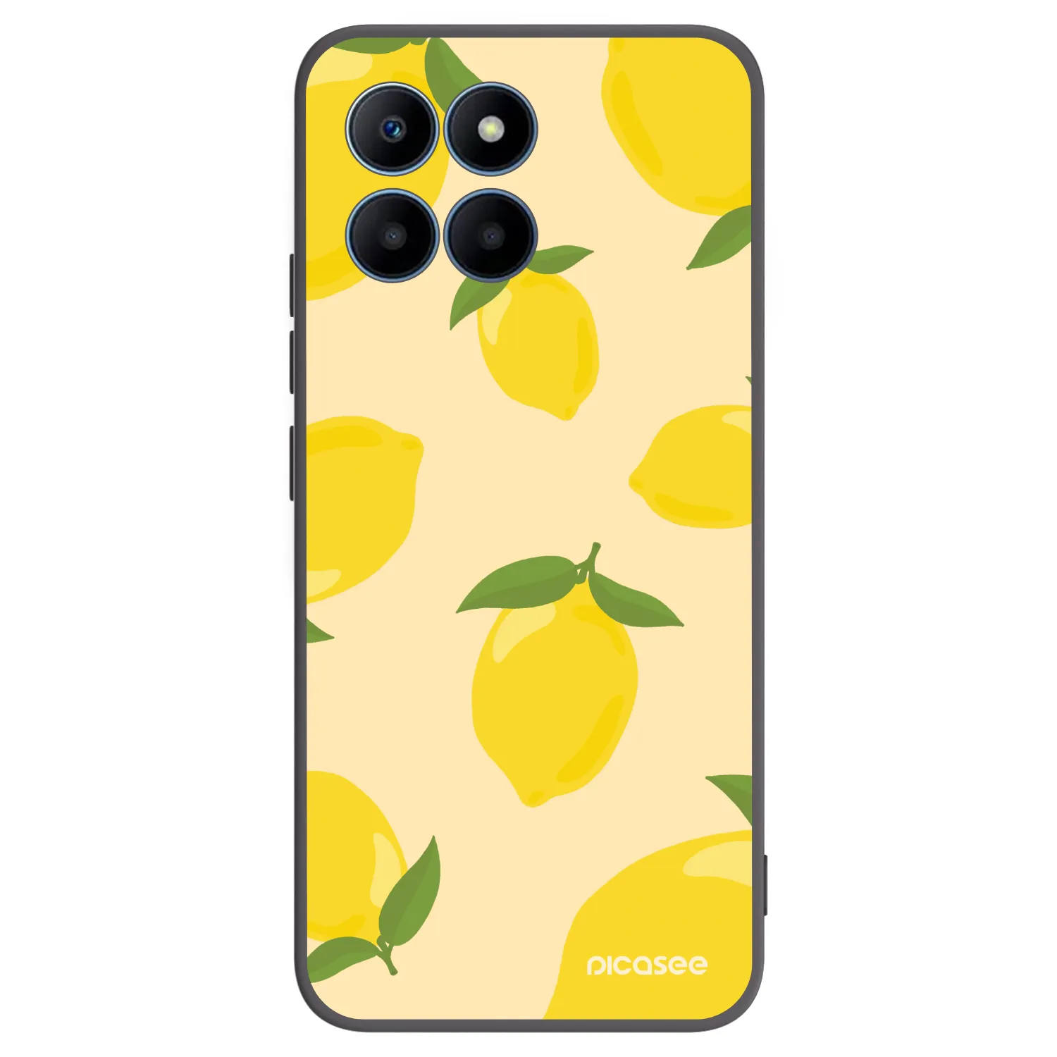 Picasee fekete szilikon tok az alábbi mobiltelefonokra Honor 70 Lite - Limoncella