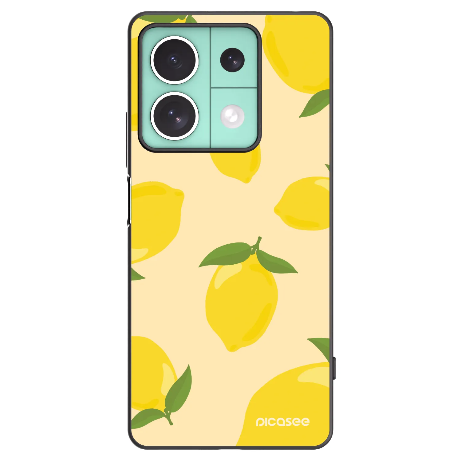 Picasee fekete szilikon tok az alábbi mobiltelefonokra Xiaomi Redmi Note 13 5G - Limoncella