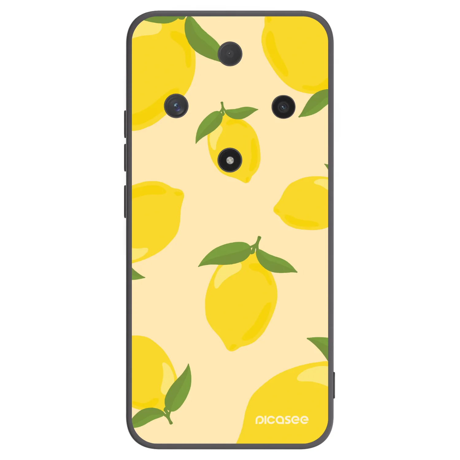 Picasee fekete szilikon tok az alábbi mobiltelefonokra Honor Magic6 Lite 5G - Limoncella
