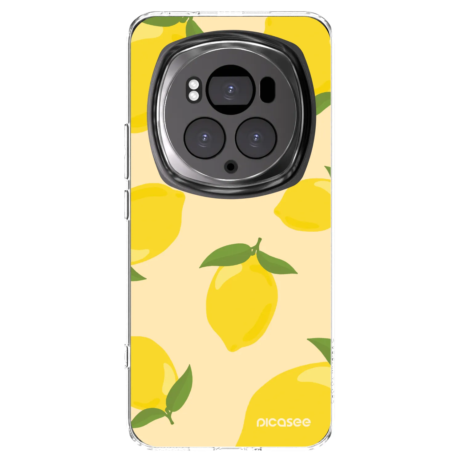 Picasee átlátszó szilikon tok az alábbi mobiltelefonokra Honor Magic6 Pro - Limoncella