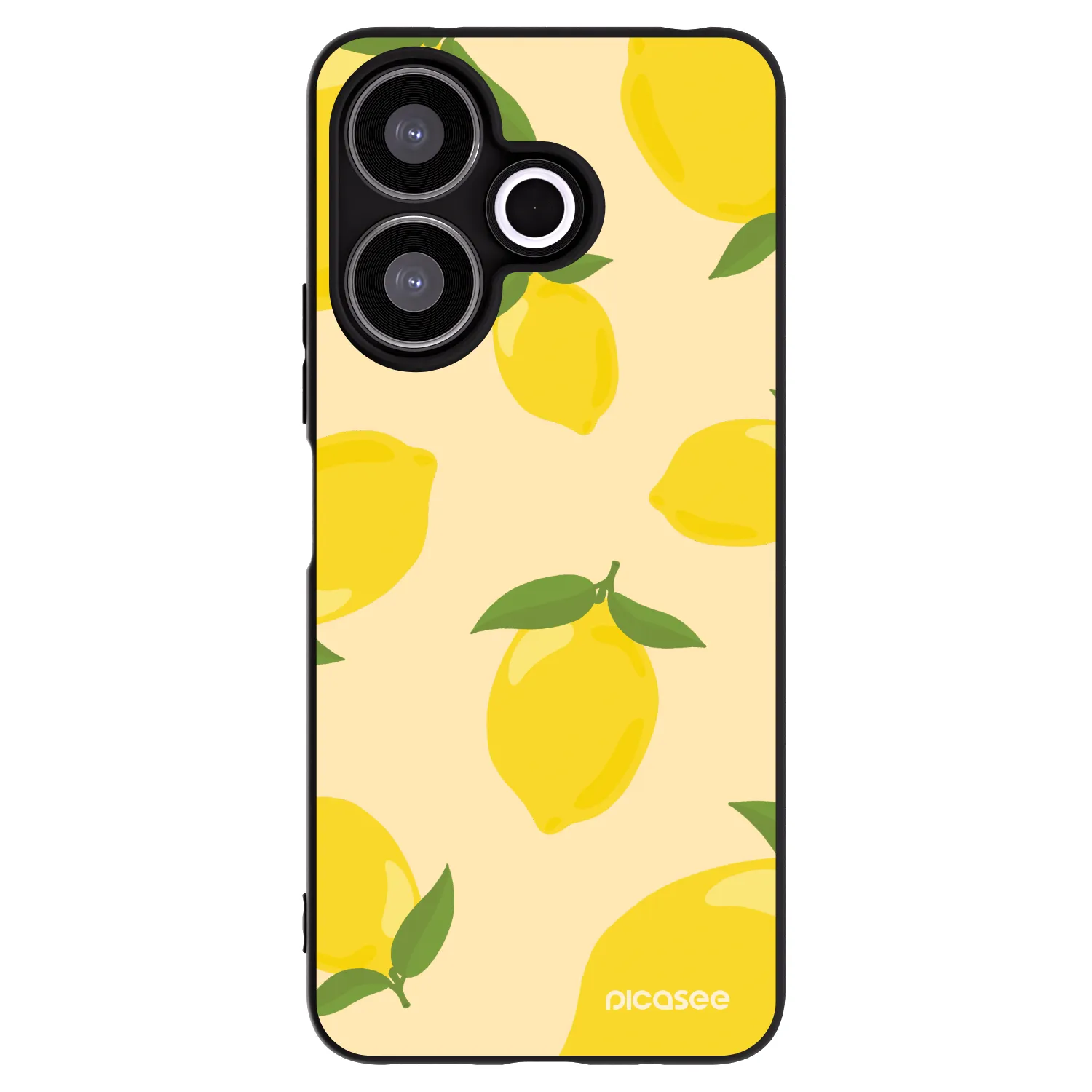 Picasee fekete szilikon tok az alábbi mobiltelefonokra Xiaomi Redmi 13 4G - Limoncella