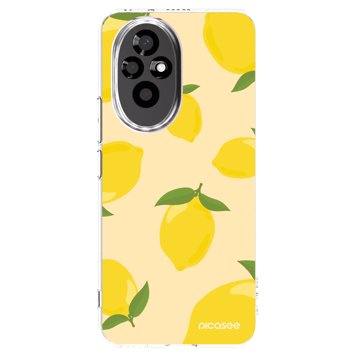 Picasee átlátszó szilikon tok az alábbi mobiltelefonokra Honor 200 5G - Limoncella