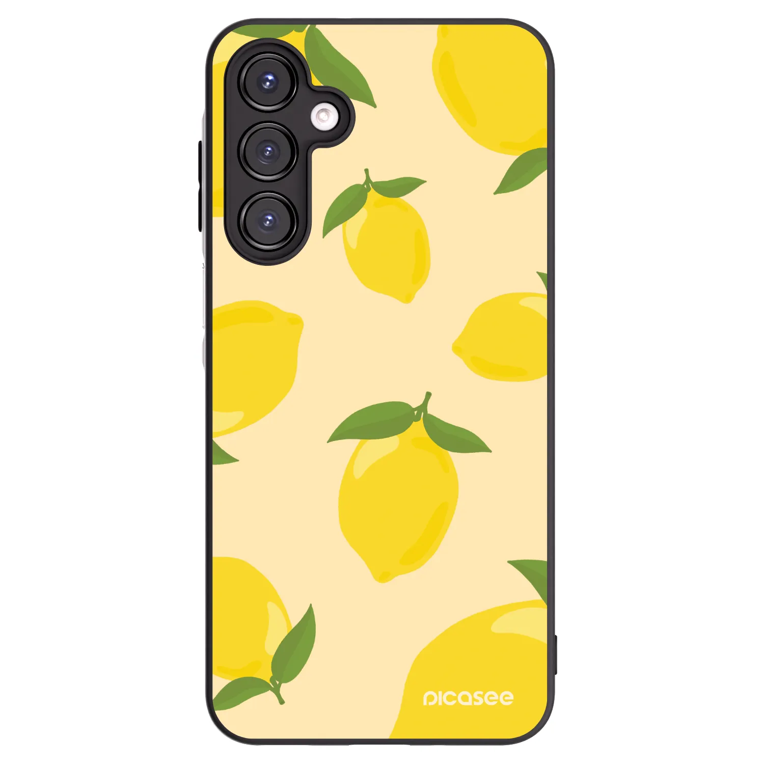 Picasee fekete szilikon tok az alábbi mobiltelefonokra Samsung Galaxy A16 5G - Limoncella