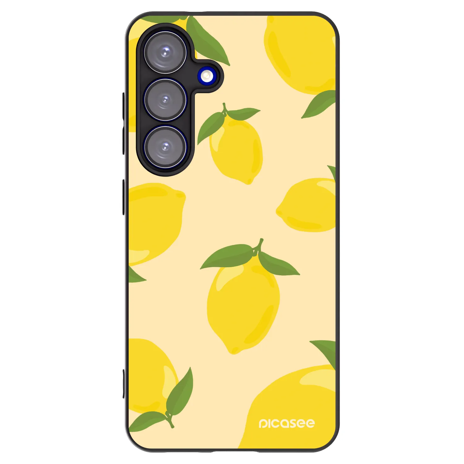 Picasee fekete szilikon tok az alábbi mobiltelefonokra Samsung Galaxy S25 5G - Limoncella