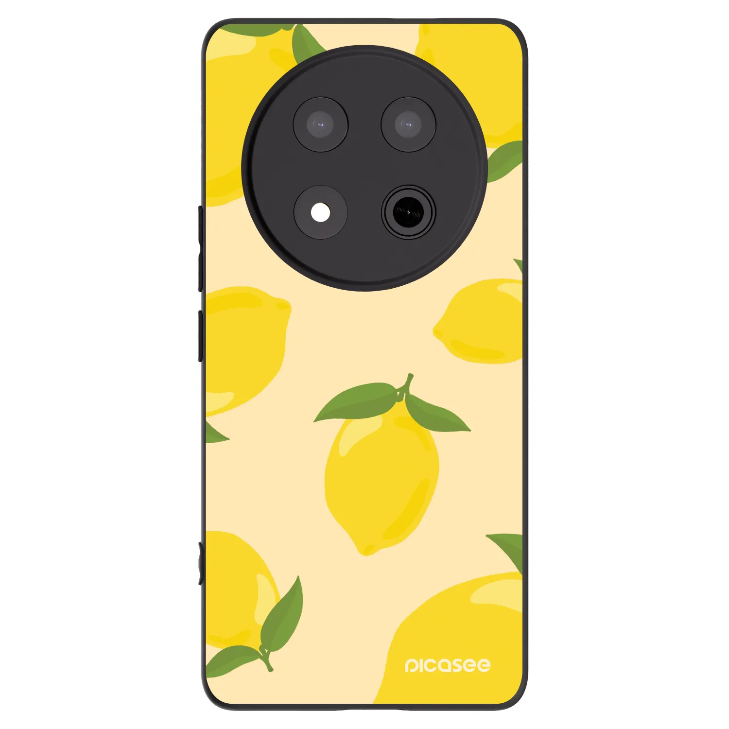 Picasee fekete szilikon tok az alábbi mobiltelefonokra Honor Magic7 Lite 5G - Limoncella