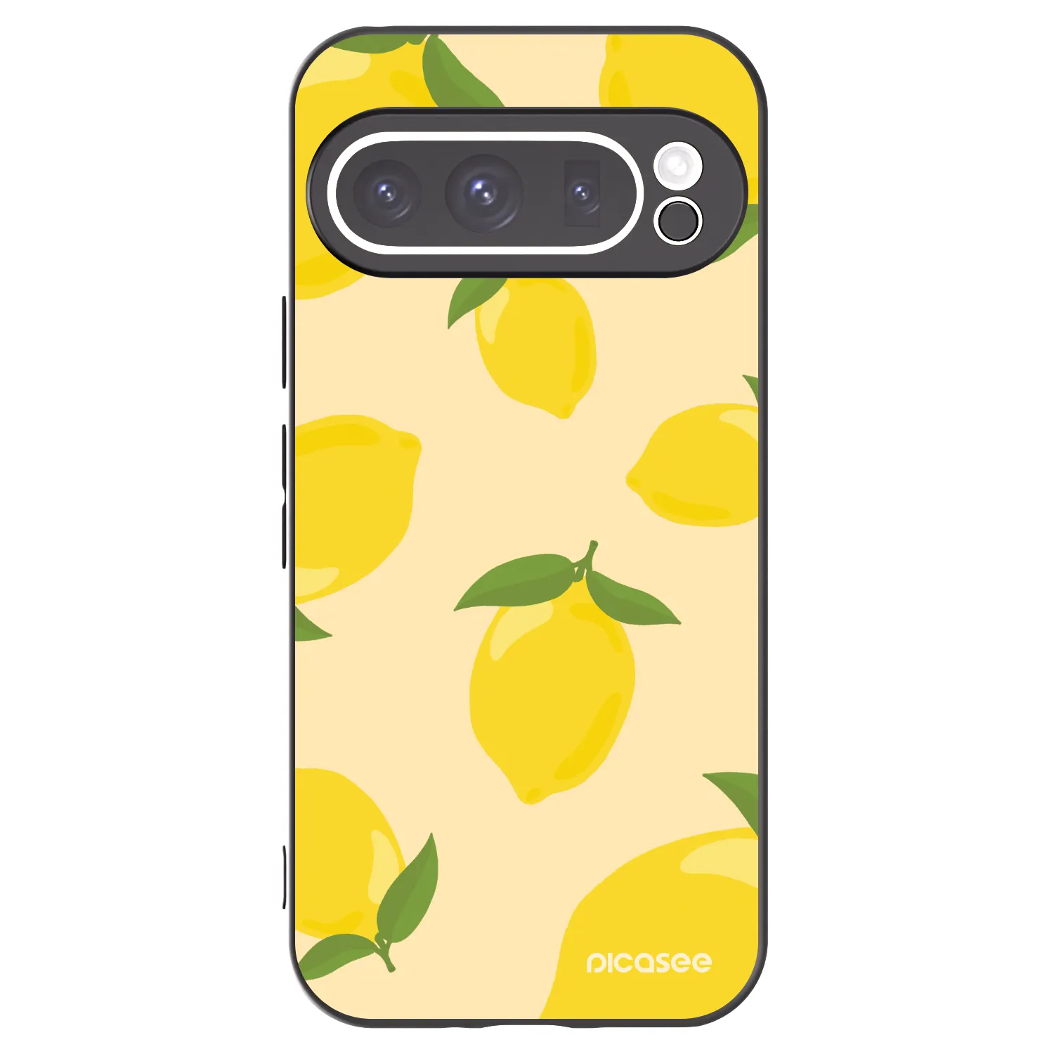 Picasee fekete szilikon tok az alábbi mobiltelefonokra Google Pixel 9 Pro - Limoncella