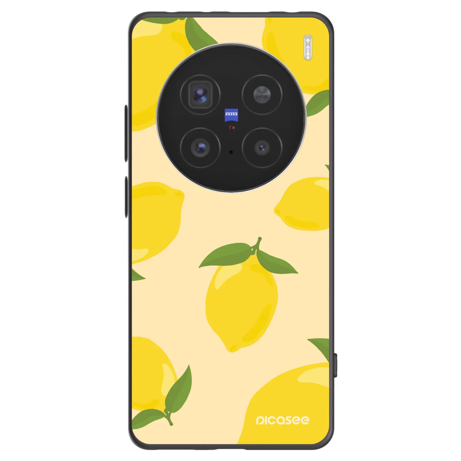 Picasee fekete szilikon tok az alábbi mobiltelefonokra Vivo X200 Pro - Limoncella