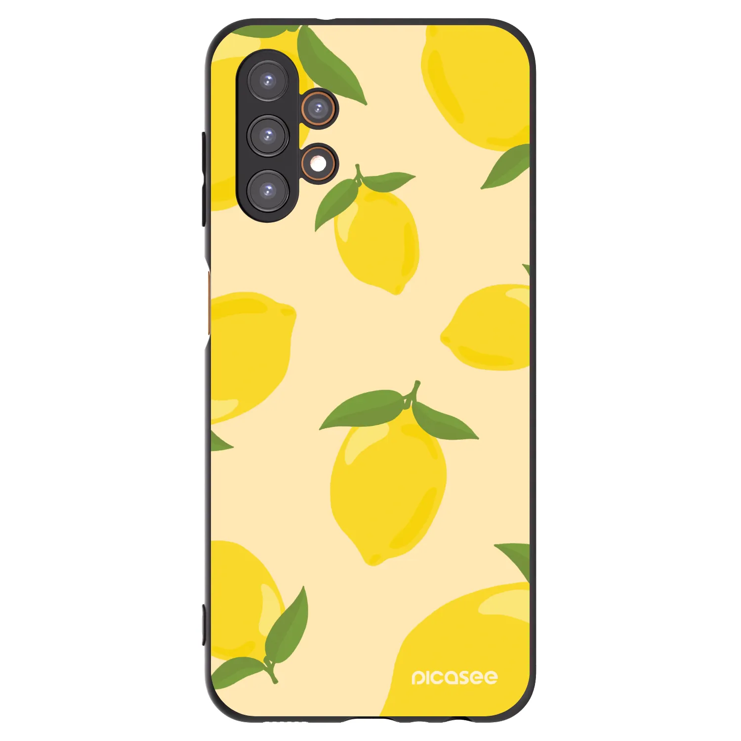 Picasee fekete szilikon tok az alábbi mobiltelefonokra Samsung Galaxy A13 5G - Limoncella
