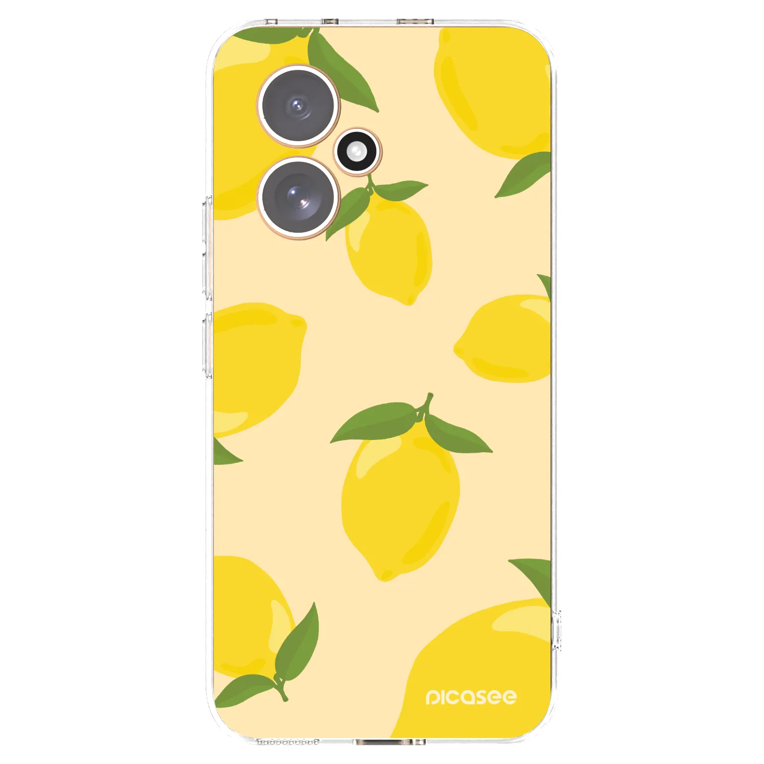 Picasee átlátszó szilikon tok az alábbi mobiltelefonokra Honor 400 5G - Limoncella