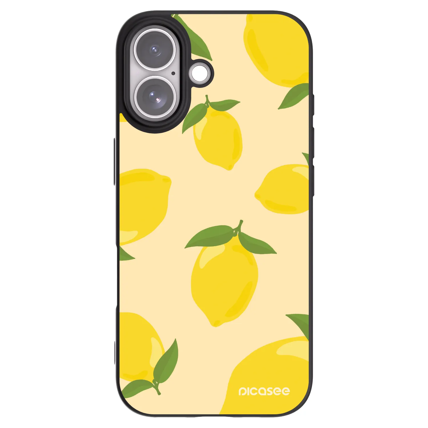 Picasee fekete szilikon tok az alábbi mobiltelefonokra Apple iPhone 17 - Limoncella
