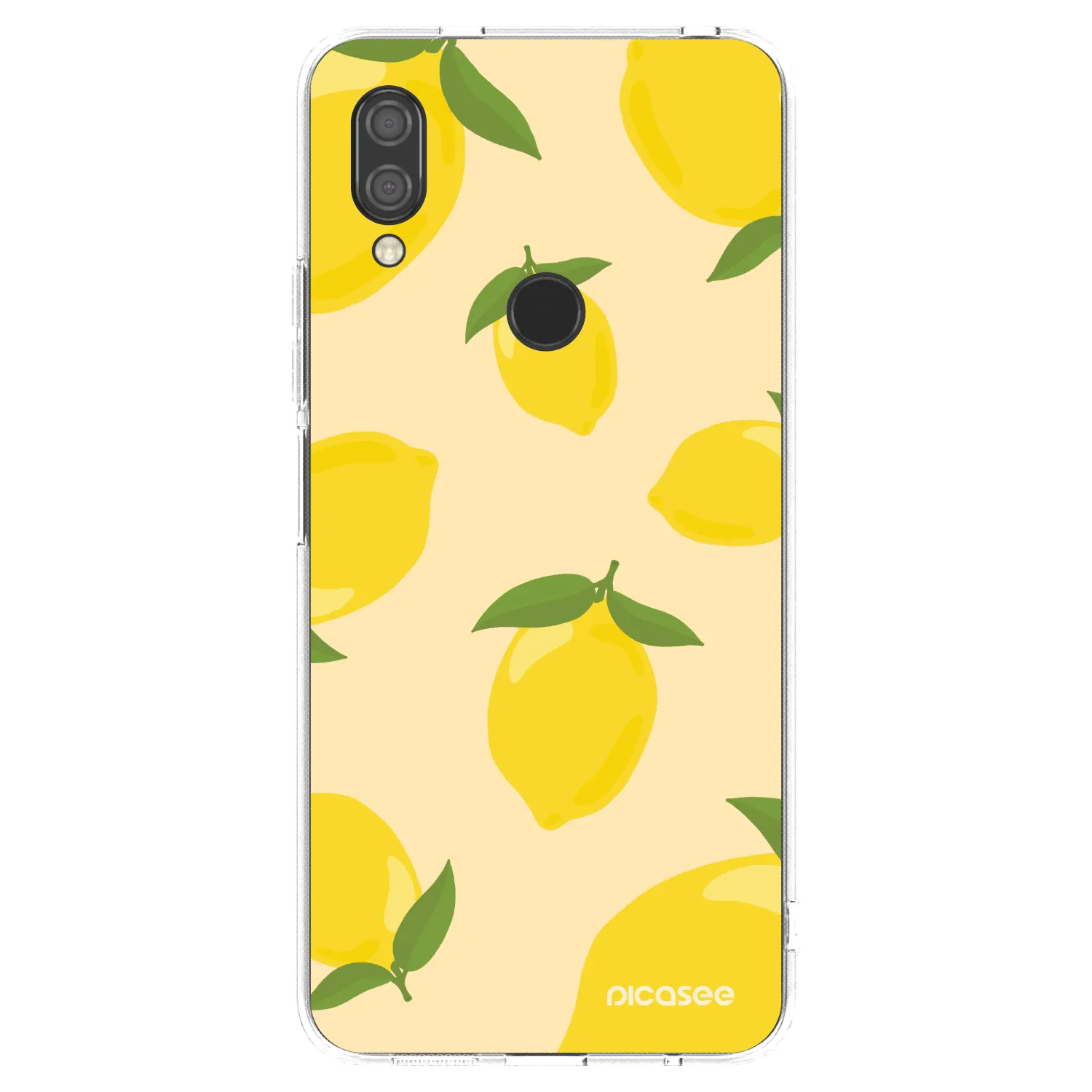 Picasee átlátszó szilikon tok az alábbi mobiltelefonokra Xiaomi Redmi 7 - Limoncella
