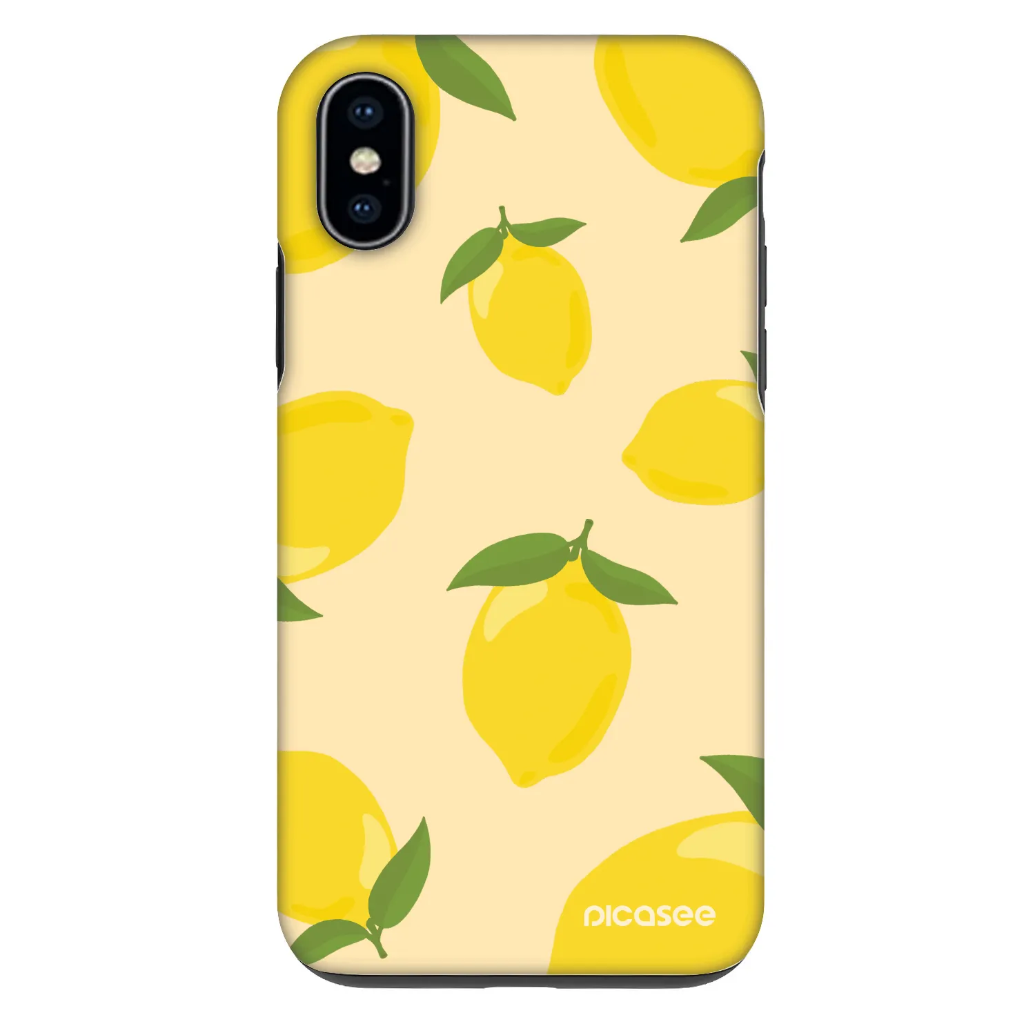 Picasee Fashion Case Apple iPhone X/XS - Limoncella
