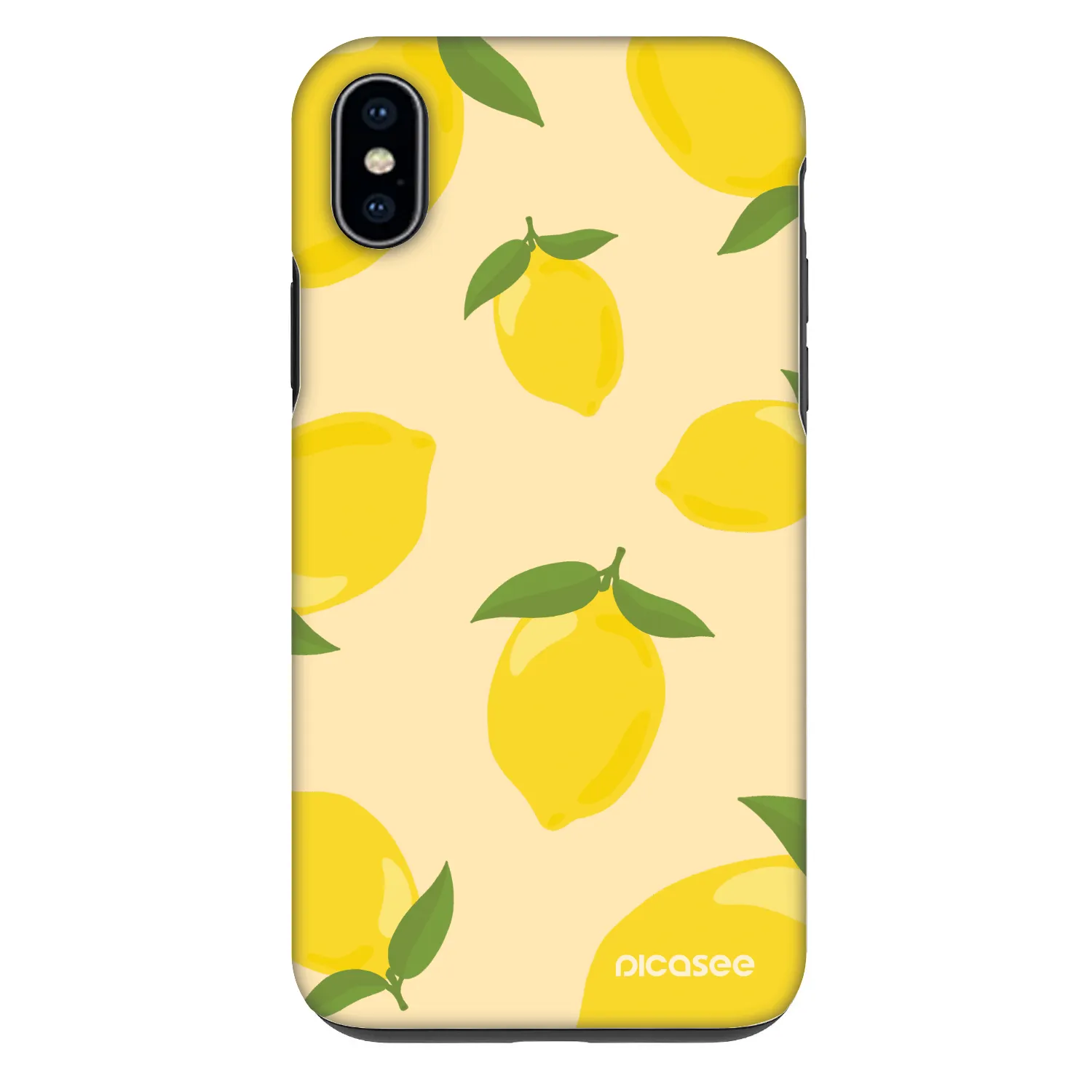 Picasee Fashion Case Apple iPhone XS Max - Limoncella