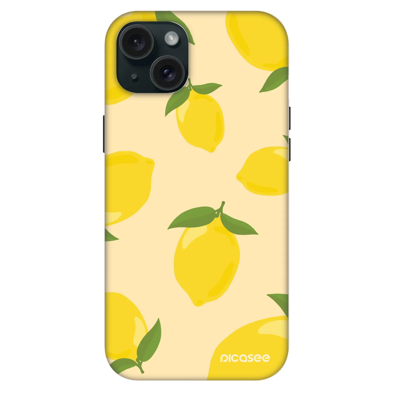 Picasee Fashion Case MagSafe Apple iPhone 15 Plus - Limoncella