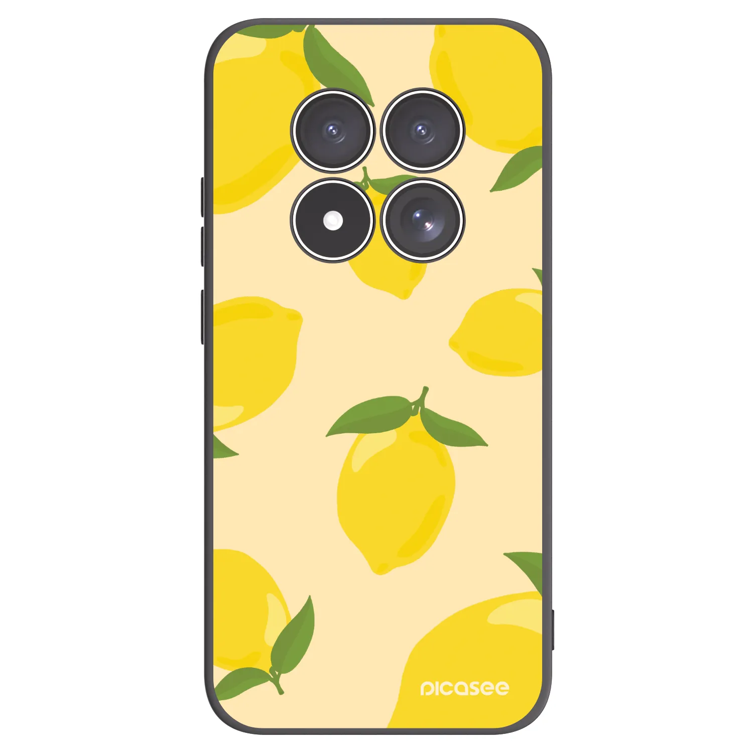 Picasee fekete szilikon tok az alábbi mobiltelefonokra Xiaomi Redmi Note 15 Pro 4G - Limoncella