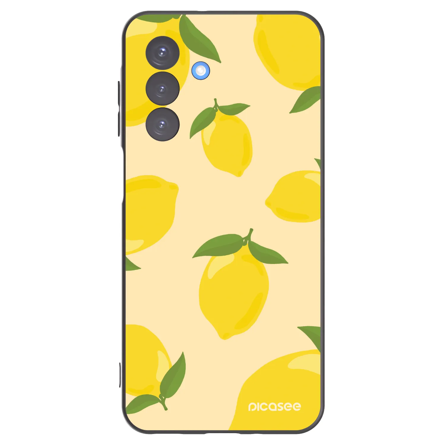 Picasee fekete szilikon tok az alábbi mobiltelefonokra Samsung Galaxy A17 5G - Limoncella