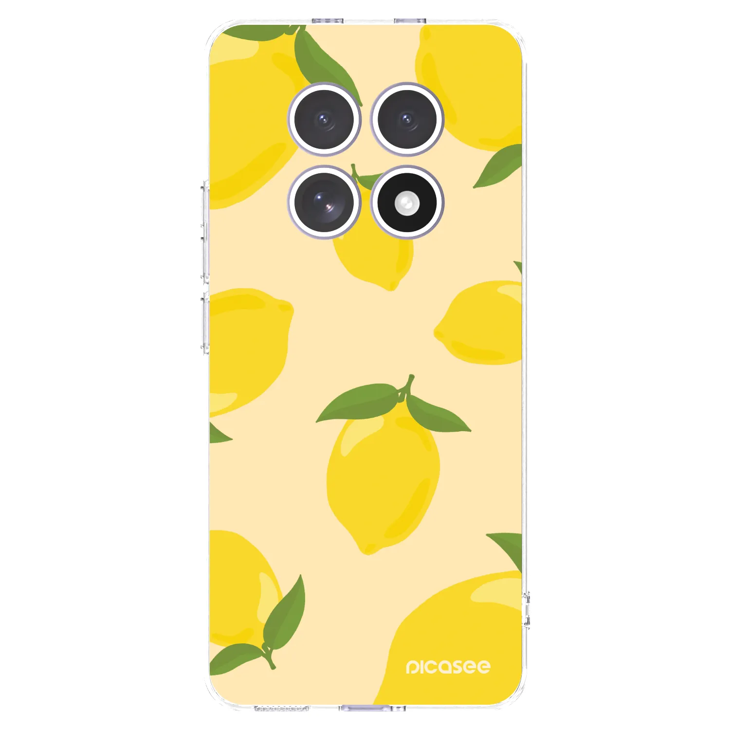 Picasee átlátszó szilikon tok az alábbi mobiltelefonokra Xiaomi Redmi Note 15 4G - Limoncella