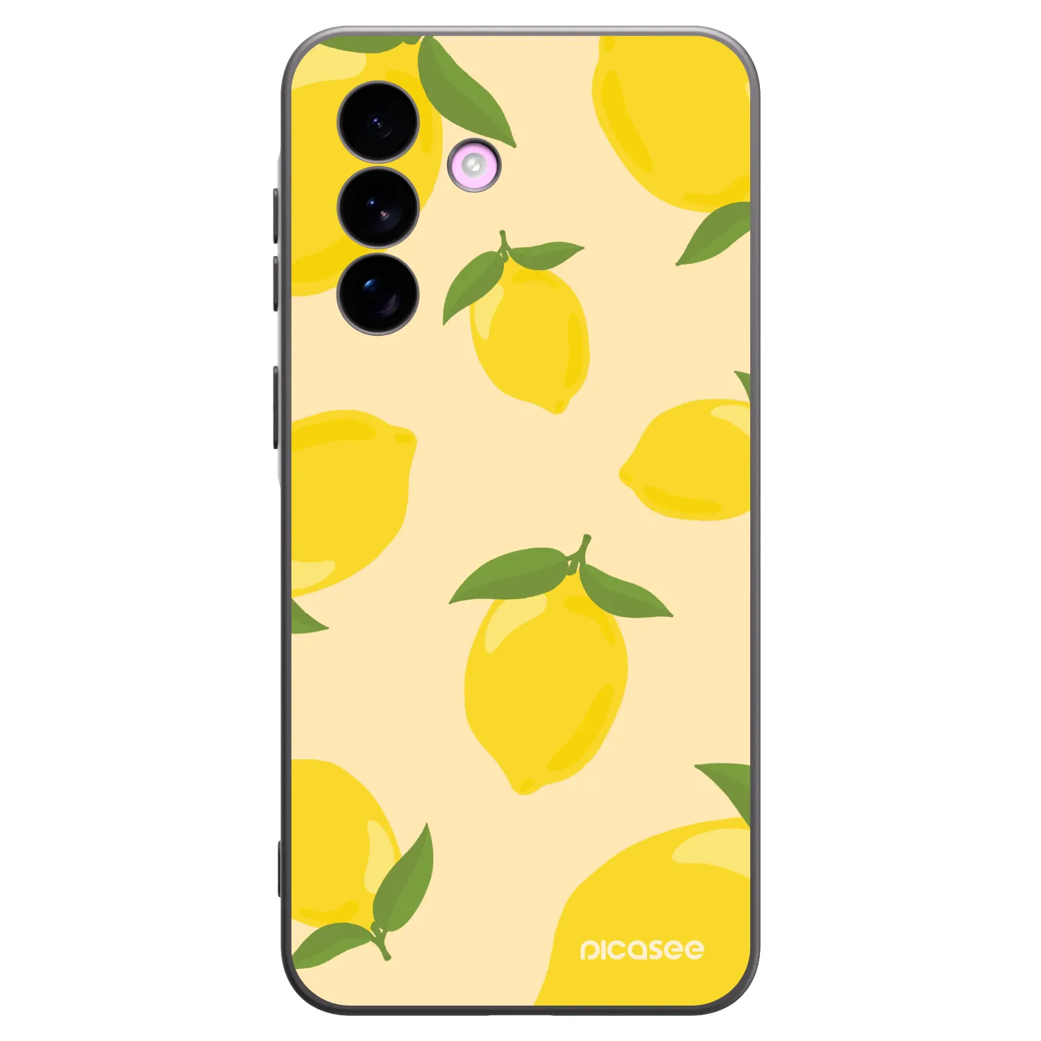 Picasee fekete szilikon tok az alábbi mobiltelefonokra Samsung Galaxy A57 5G - Limoncella