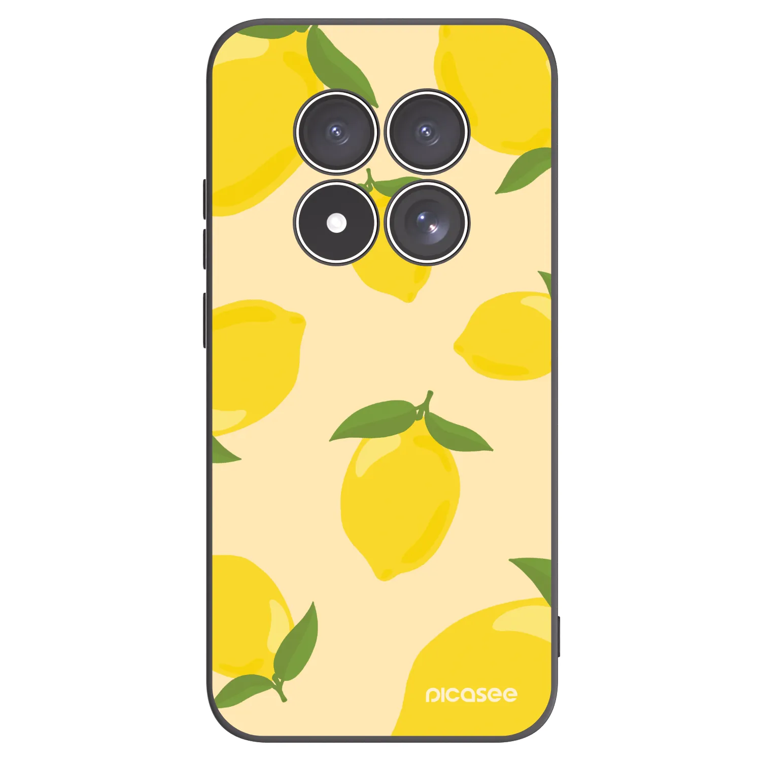 Picasee fekete szilikon tok az alábbi mobiltelefonokra Xiaomi Redmi Note 15 Pro 5G - Limoncella