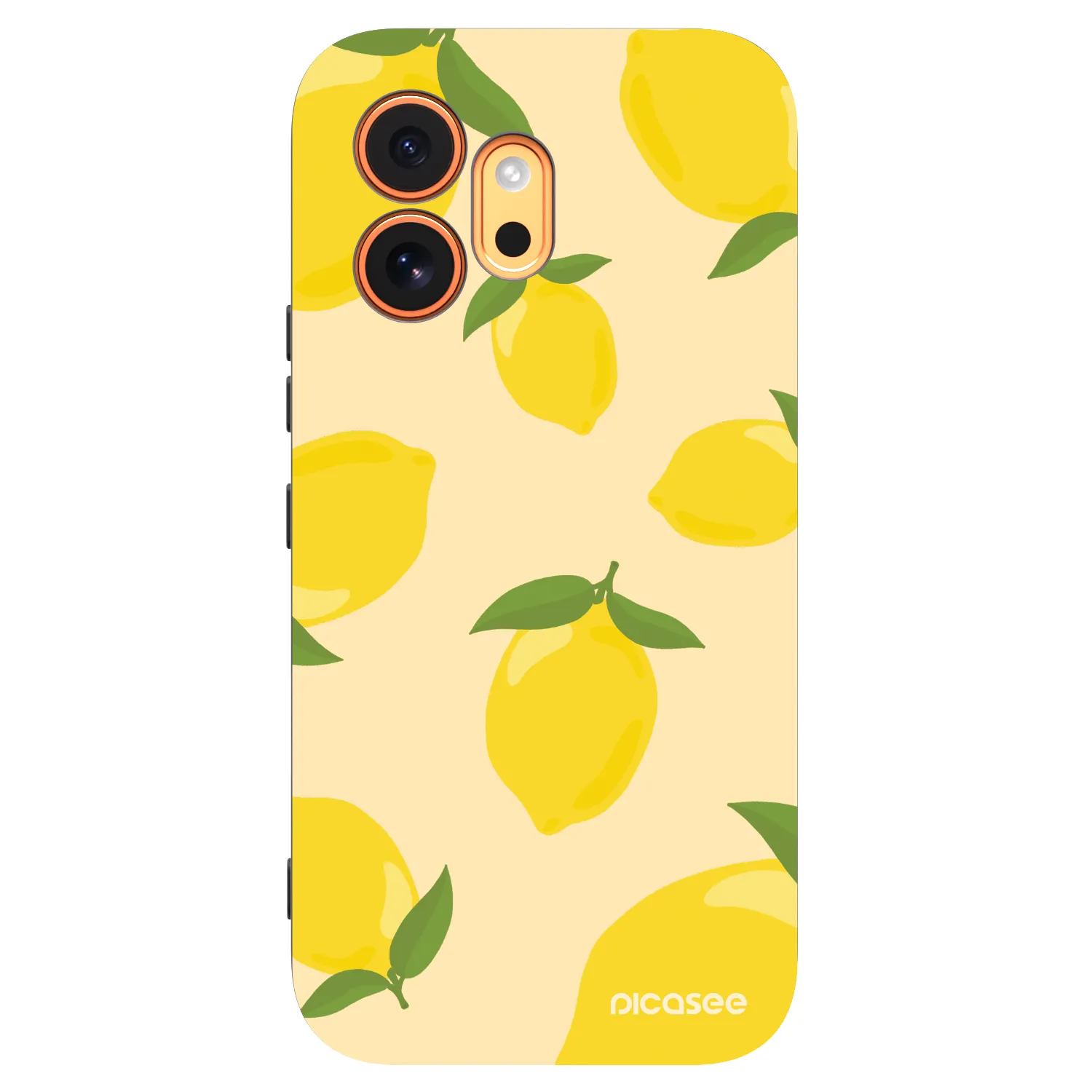 Picasee fekete szilikon tok az alábbi mobiltelefonokra Honor 600 - Limoncella