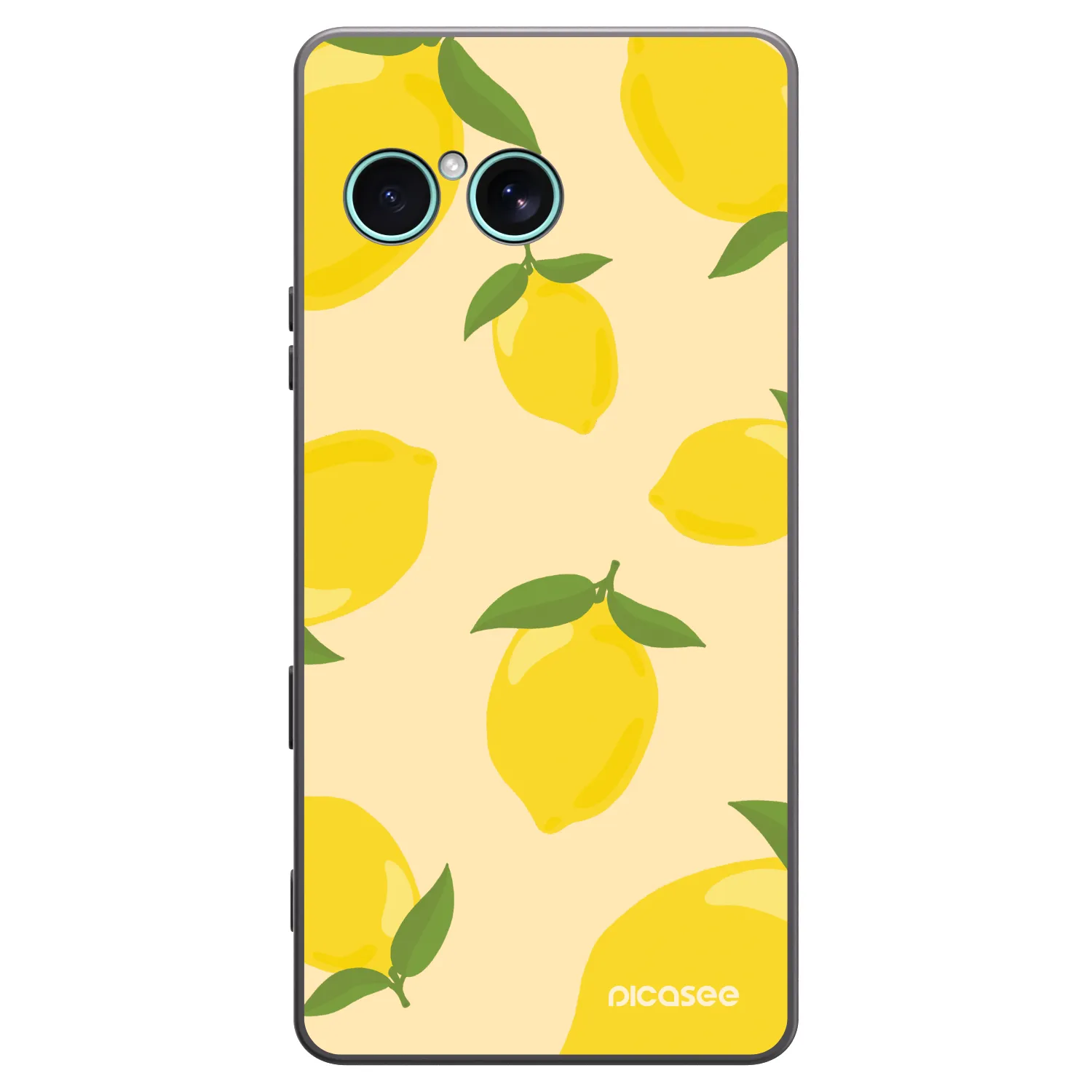 Picasee fekete szilikon tok az alábbi mobiltelefonokra Sony Xperia 10 VII - Limoncella