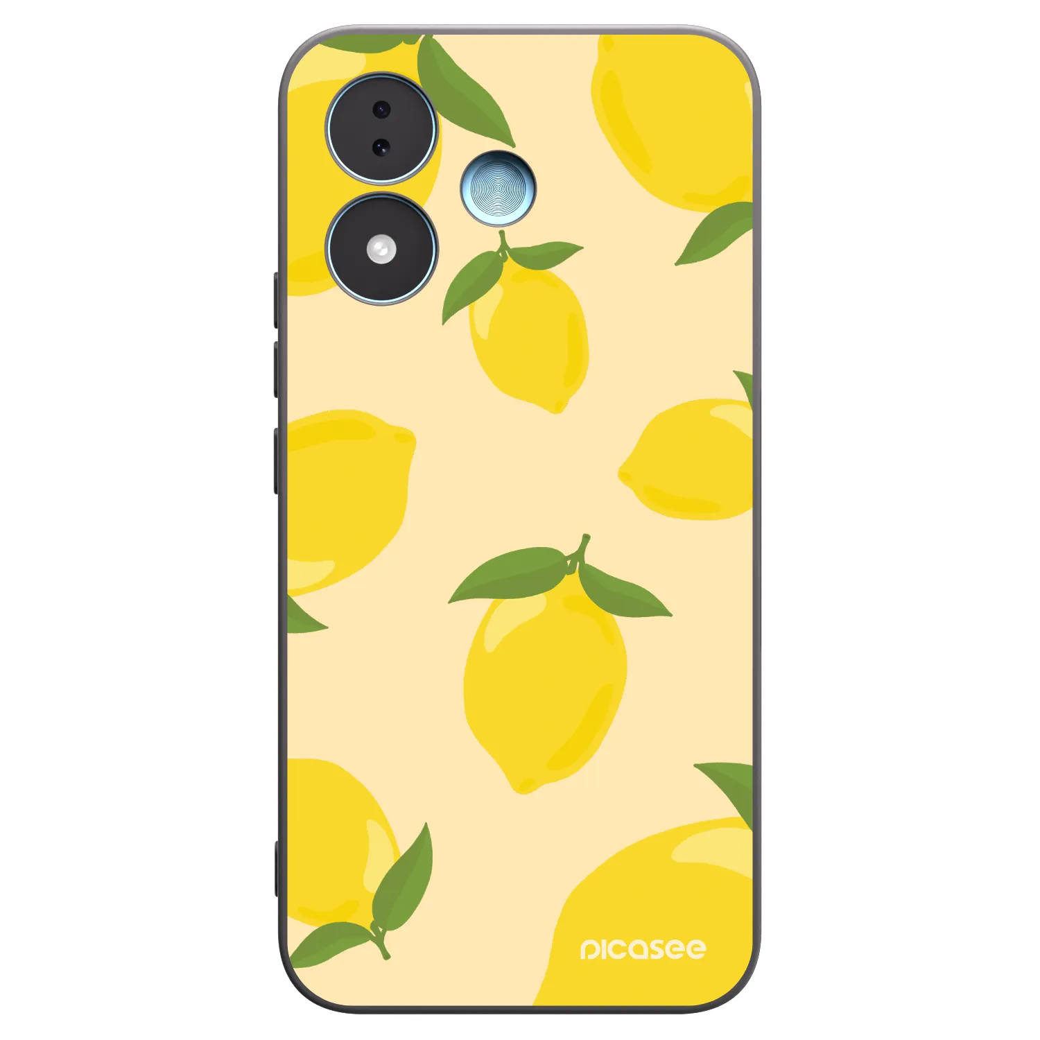 Picasee fekete szilikon tok az alábbi mobiltelefonokra Xiaomi Redmi Note 17 5G - Limoncella