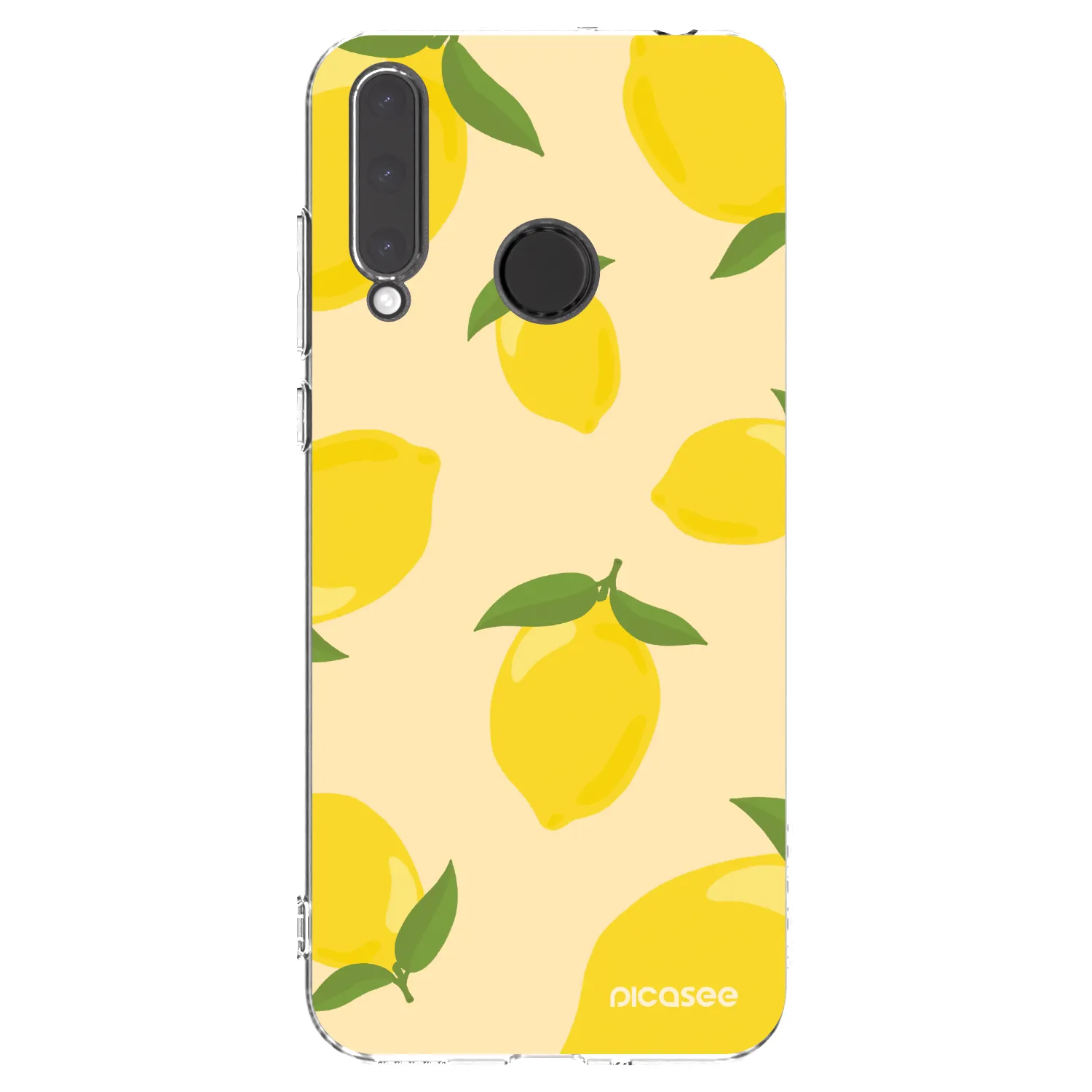 Picasee átlátszó szilikon tok az alábbi mobiltelefonokra Honor 20 Lite - Limoncella