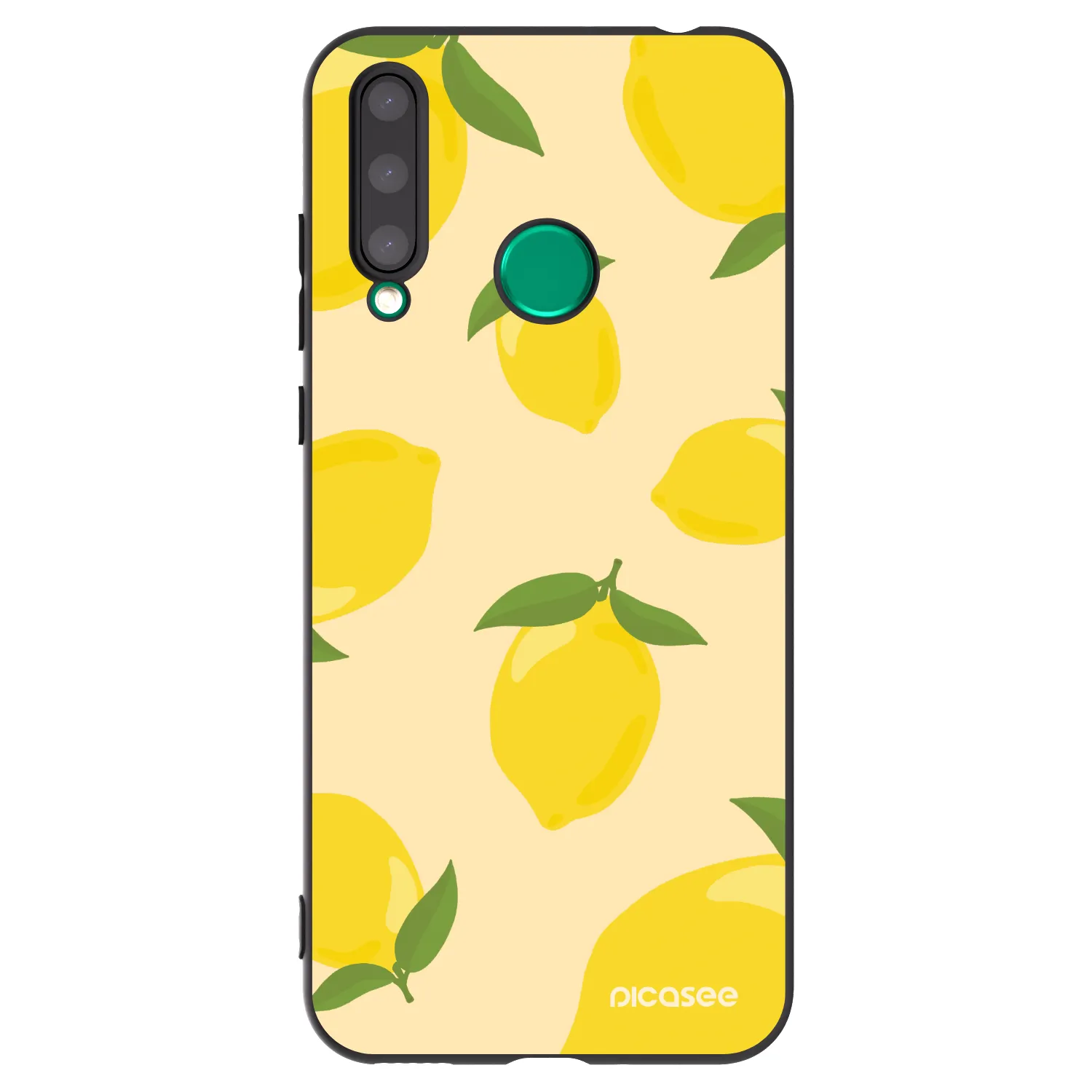 Picasee fekete szilikon tok az alábbi mobiltelefonokra Honor 20 Lite - Limoncella