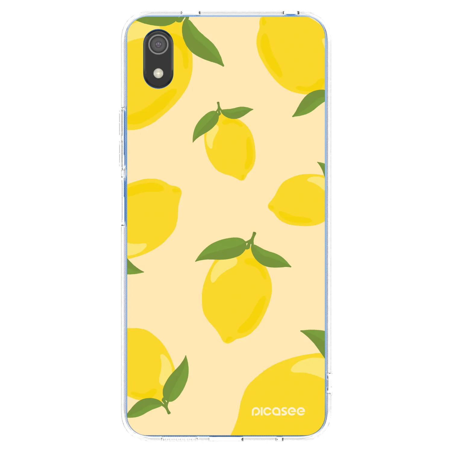 Picasee átlátszó szilikon tok az alábbi mobiltelefonokra Xiaomi Redmi 7A - Limoncella